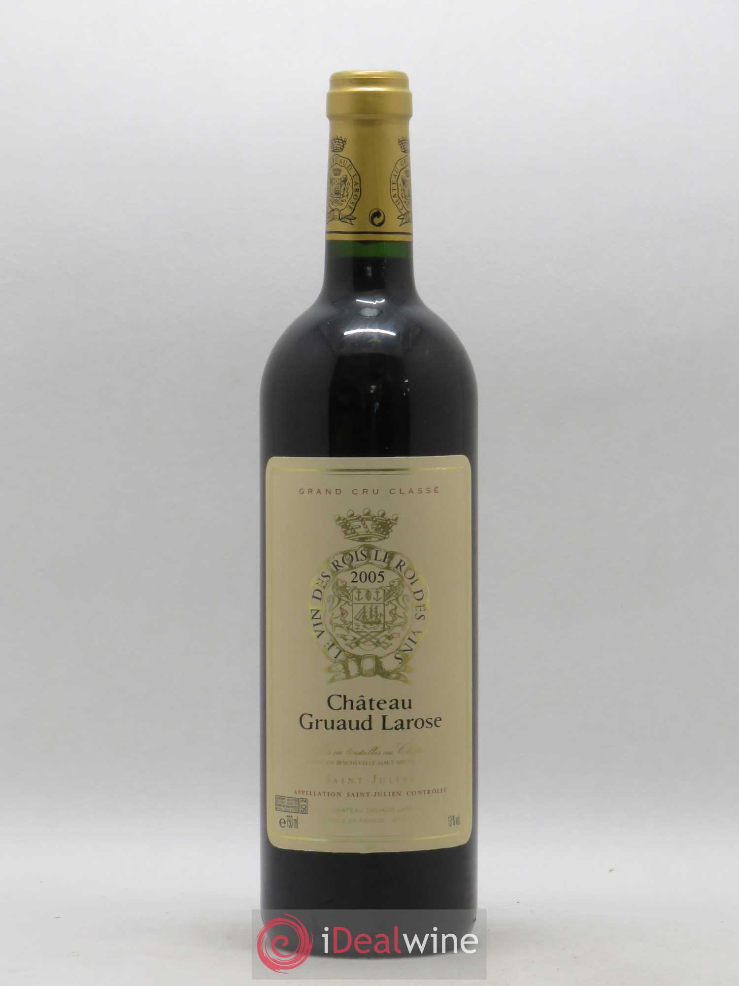 Château Gruaud Larose 2ème Grand Cru Classé 2005 - Lot de 1 bouteille - 0