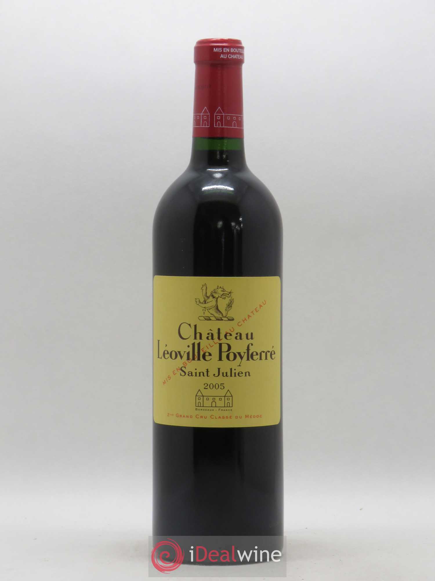 Château Léoville Poyferré 2ème Grand Cru Classé 2005 - Lot de 1 bouteille - 0