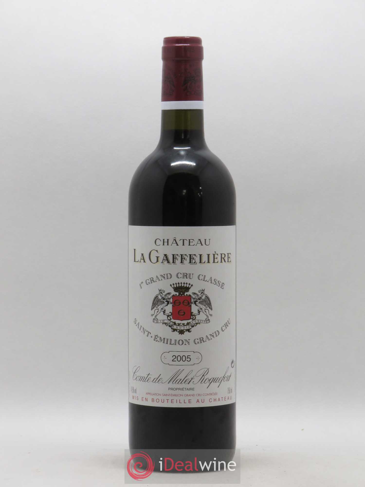 Château la Gaffelière 1er Grand Cru Classé B 2005 - Lot de 1 bouteille - 0