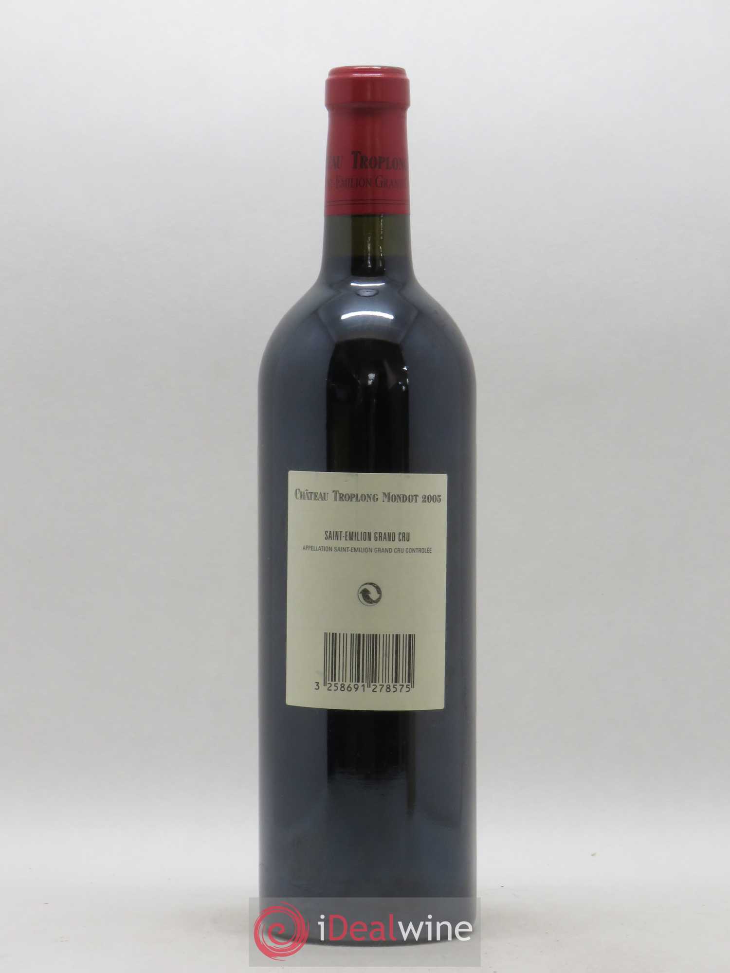 Château Troplong Mondot 1er Grand Cru Classé B 2005 - Lot de 1 bouteille - 1