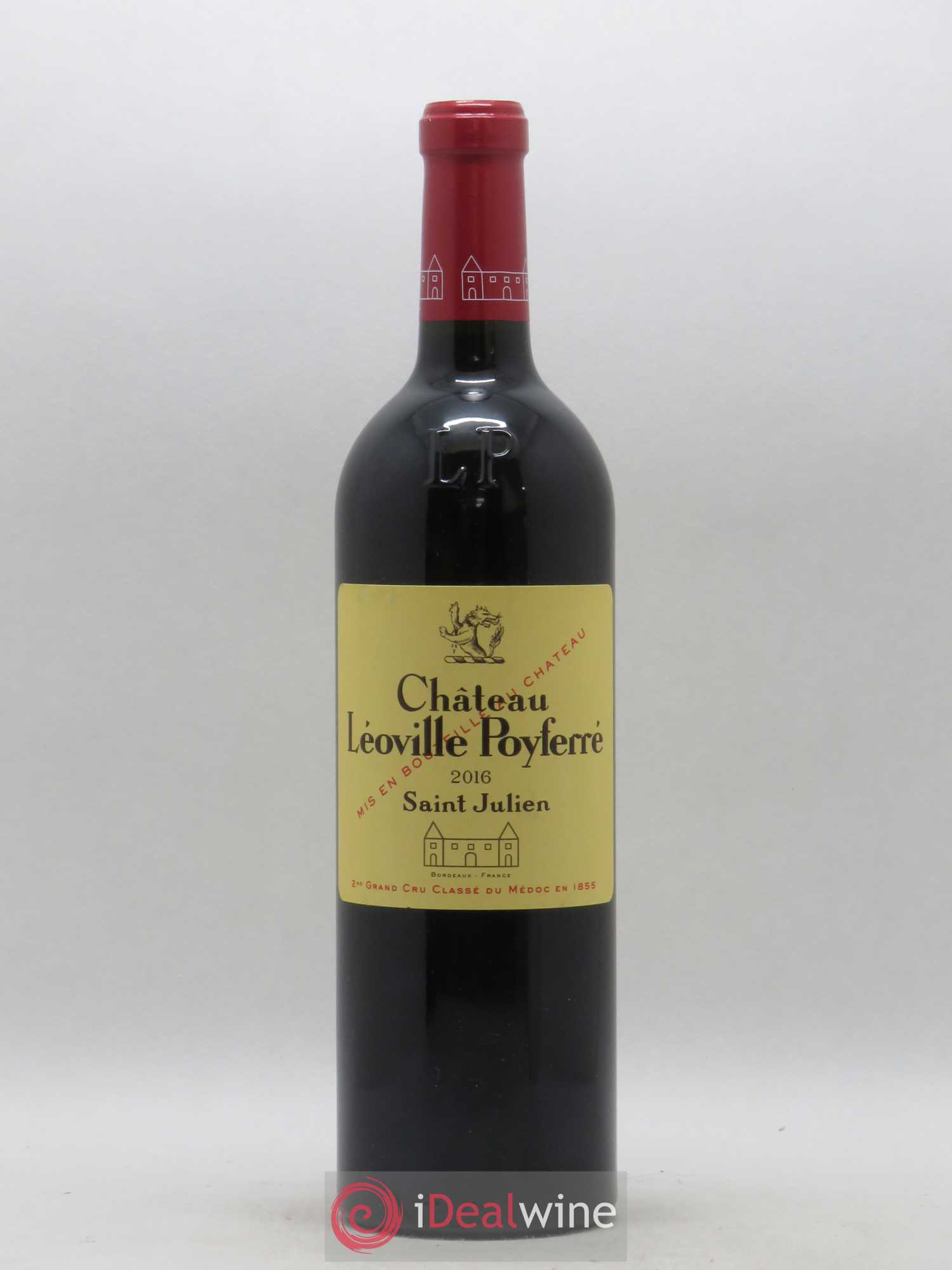 Château Léoville Poyferré 2ème Grand Cru Classé 2016 - Lot de 1 bouteille - 0