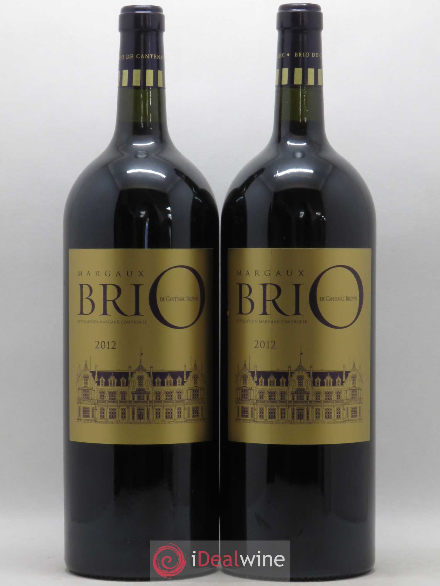 Brio de Cantenac Brown 2012 - Lot de 2 magnums - 0