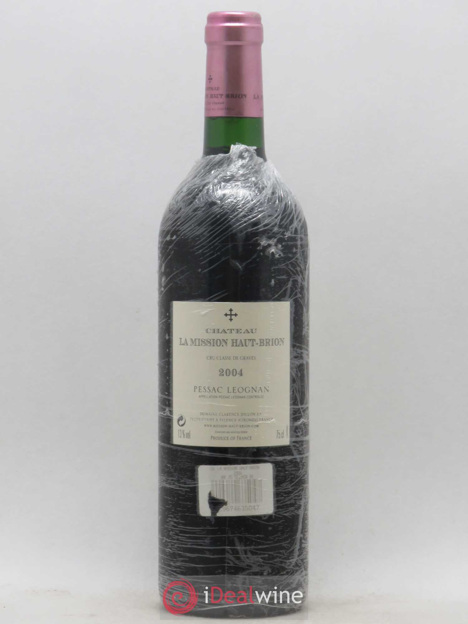 Château la Mission Haut-Brion Cru Classé de Graves 2004 - Lot de 1 bouteille - 1
