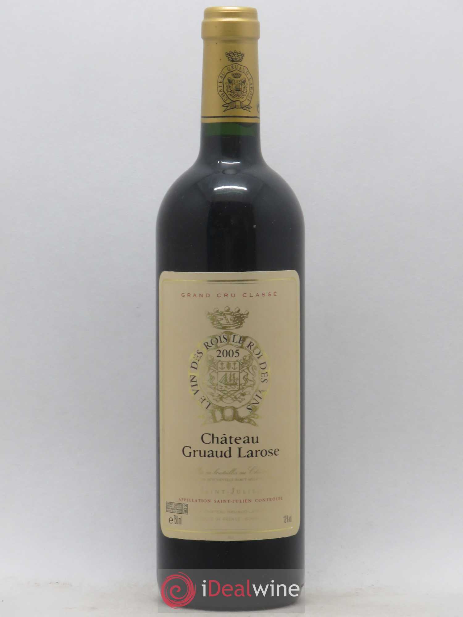 Château Gruaud Larose 2ème Grand Cru Classé 2005 - Lot de 1 bouteille - 0