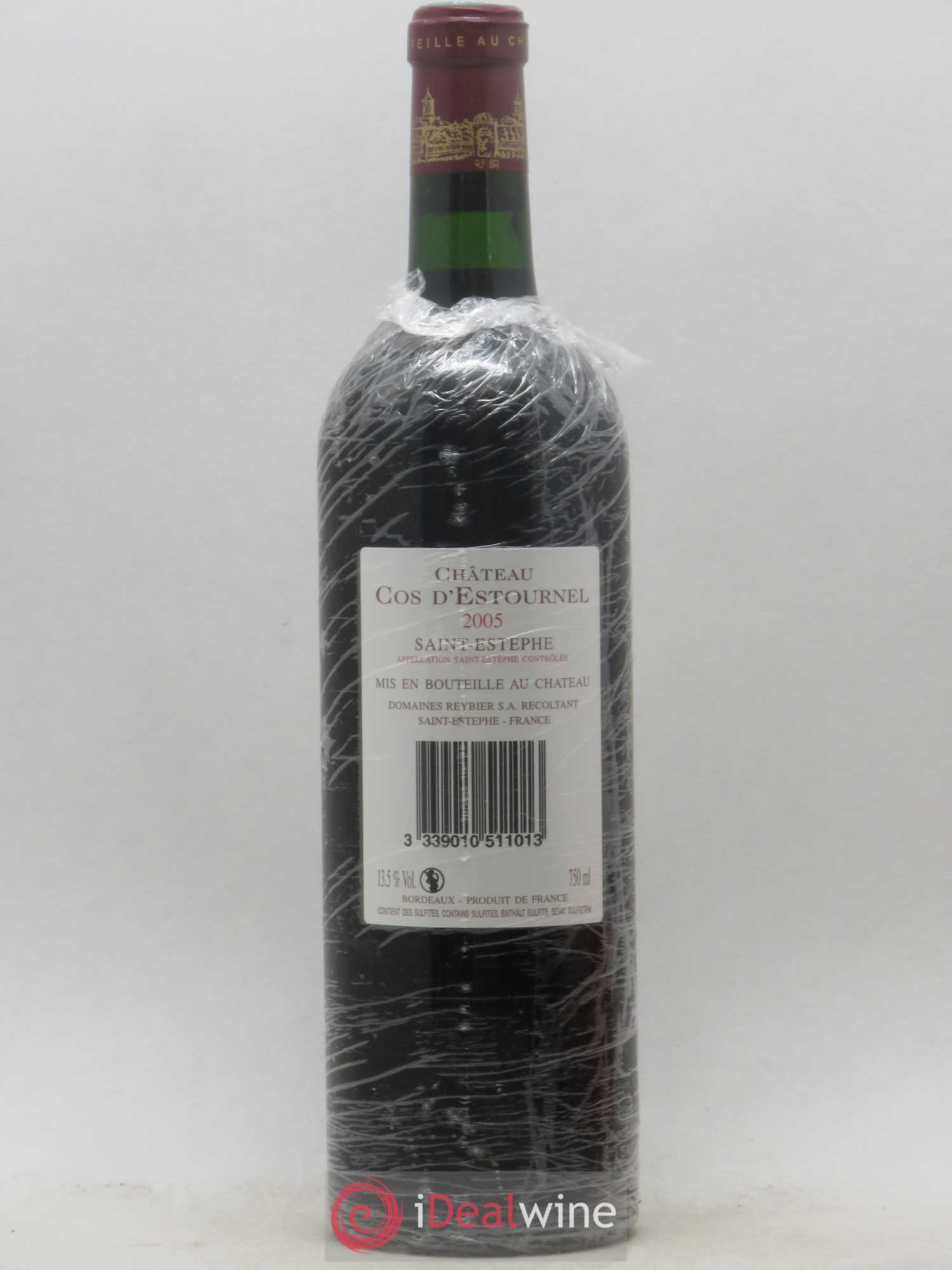 Cos d'Estournel 2ème Grand Cru Classé 2005 - Lot de 1 bouteille - 1
