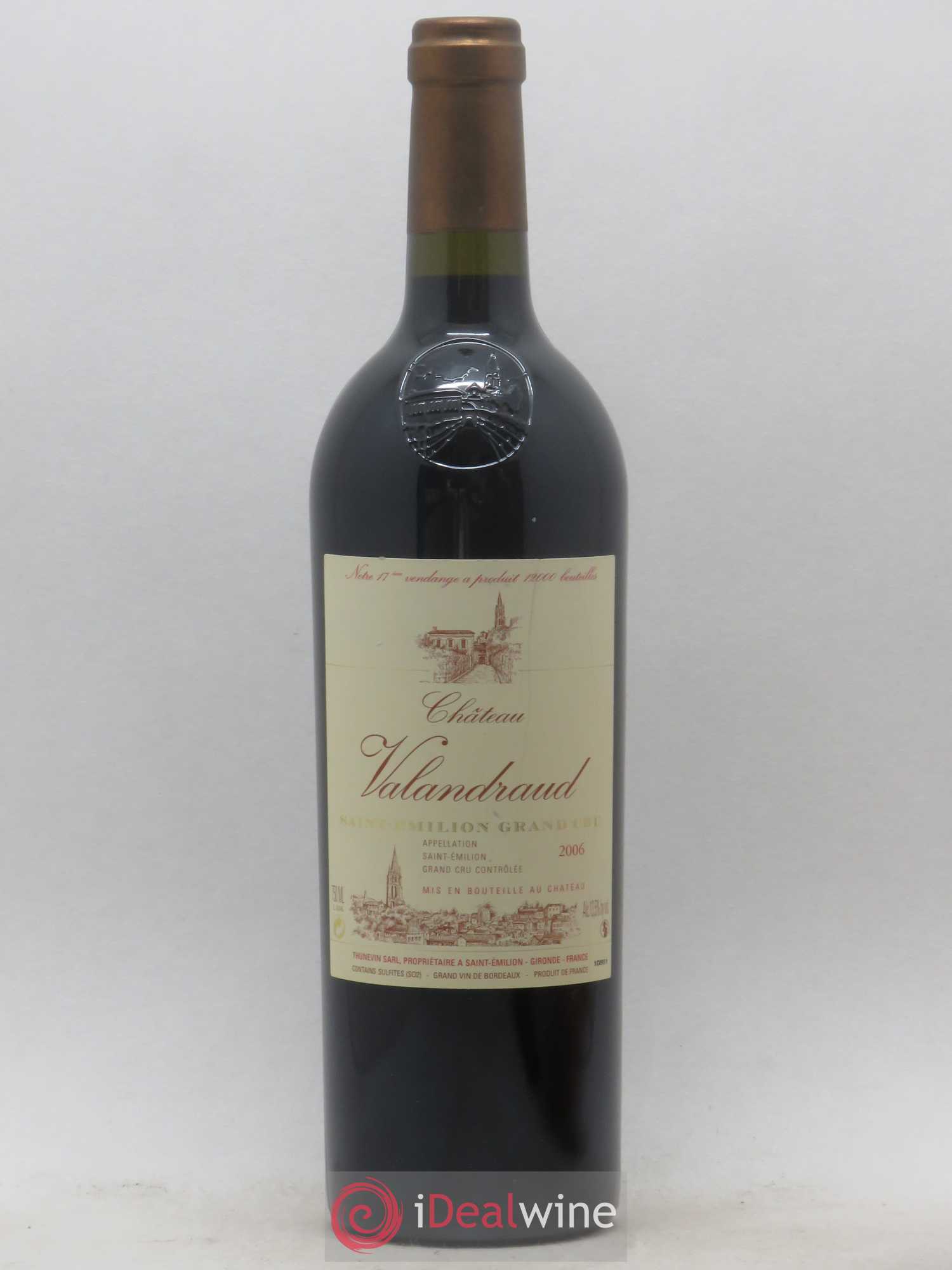 Château de Valandraud 2006 - Lot de 1 bouteille - 0