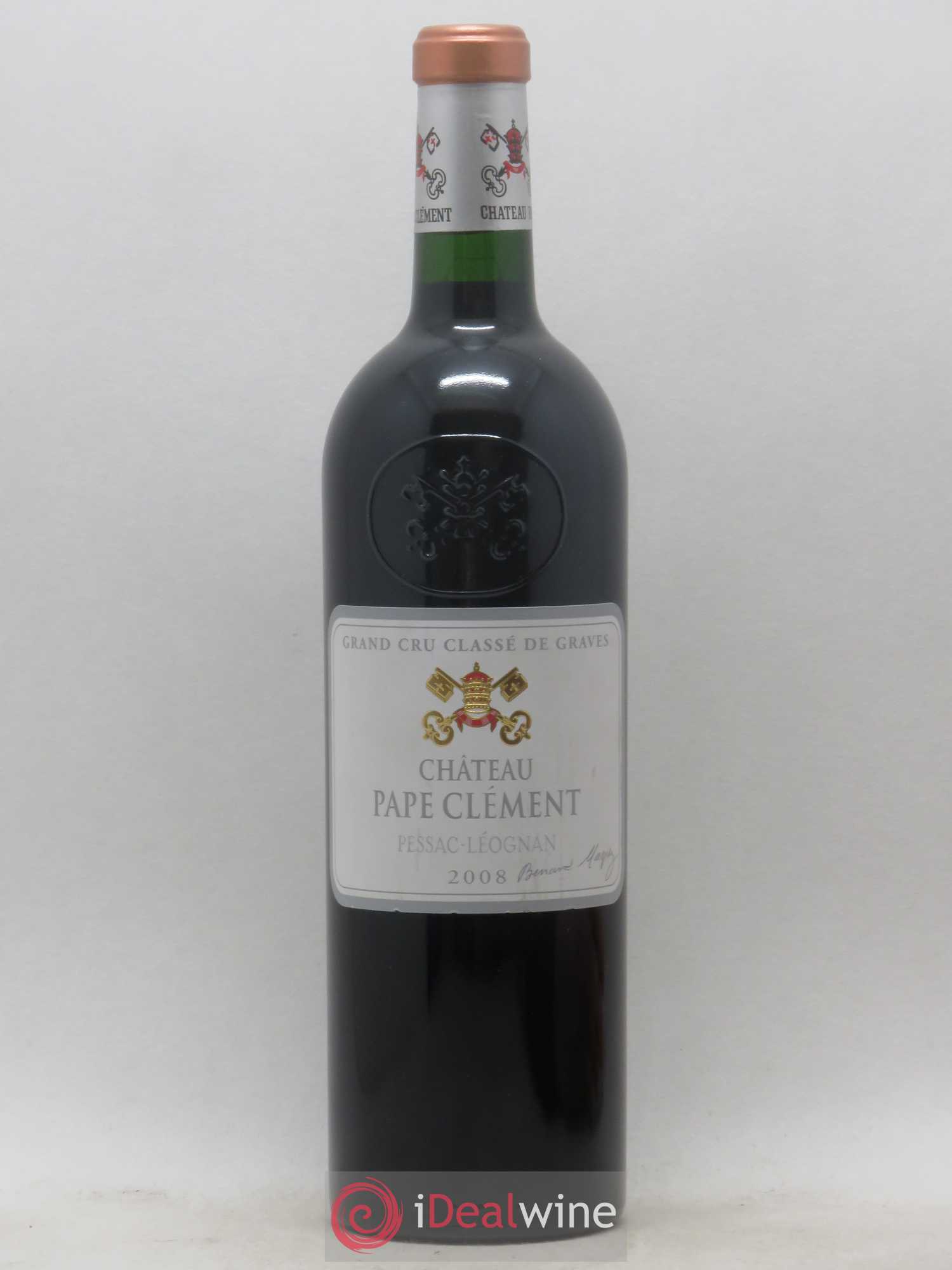 Château Pape Clément Cru Classé de Graves 2008 - Lot de 1 bouteille - 0