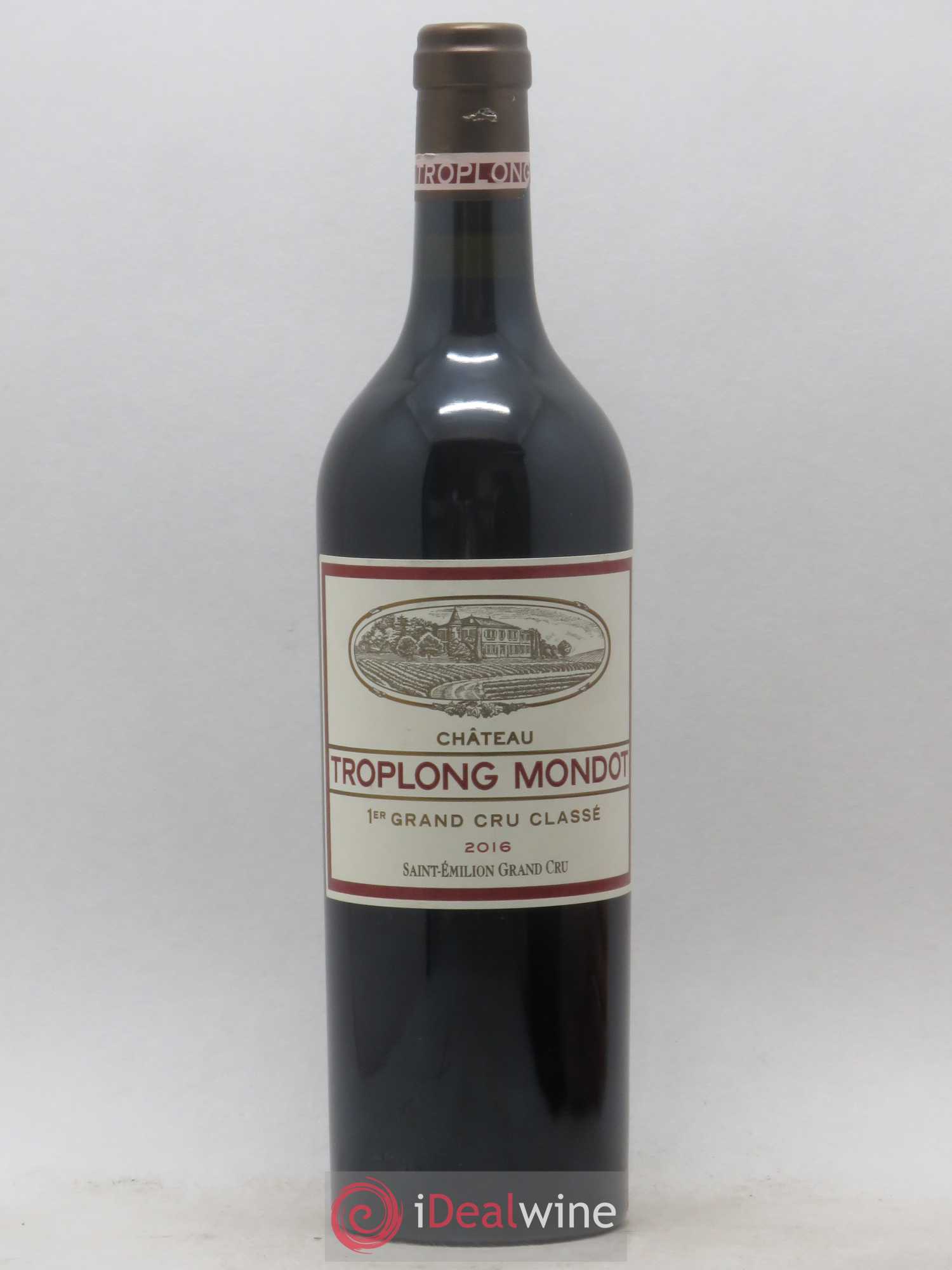 Château Troplong Mondot 1er Grand Cru Classé B 2016 - Lot de 1 bouteille - 0