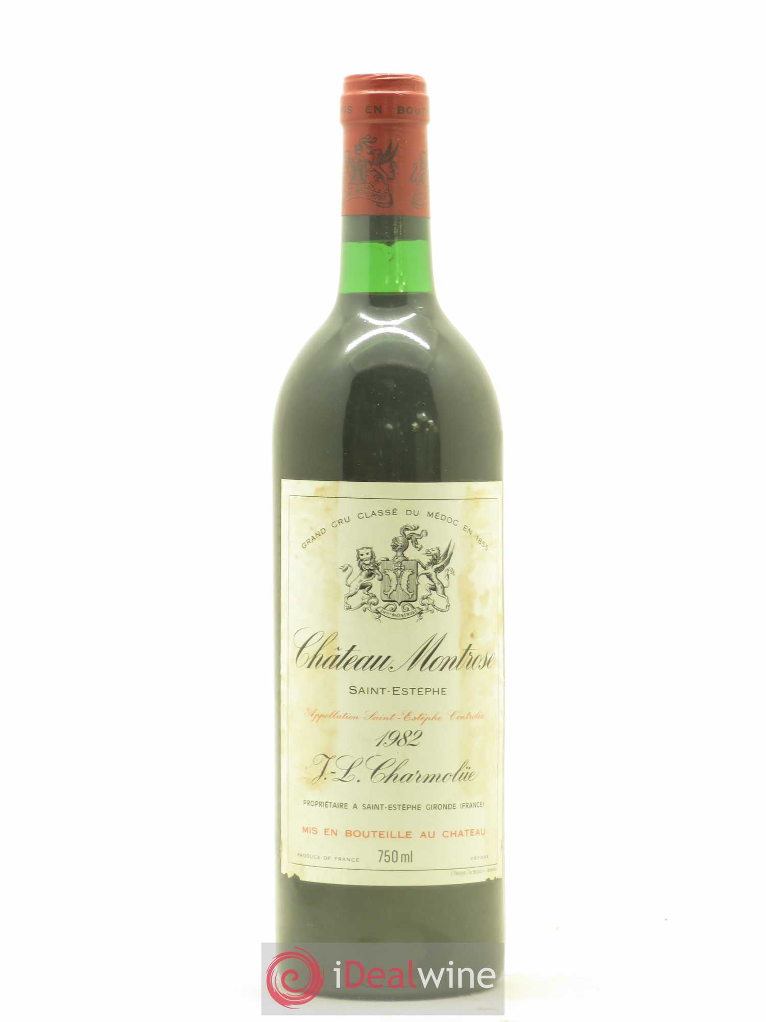 Château Montrose 2ème Grand Cru Classé 1982 - Lot de 1 bouteille - 0