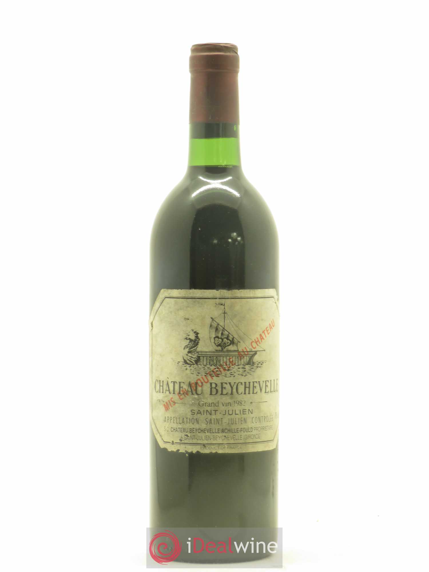 Château Beychevelle 4ème Grand Cru Classé 1982 - Lot de 1 bouteille - 0