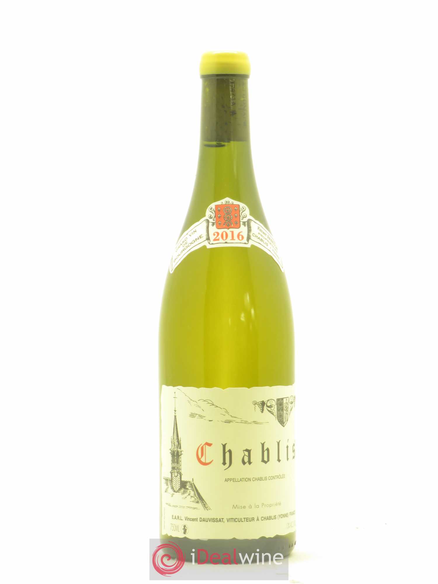 Chablis Vincent Dauvissat (Domaine) 2016 - Lot de 1 bouteille - 0