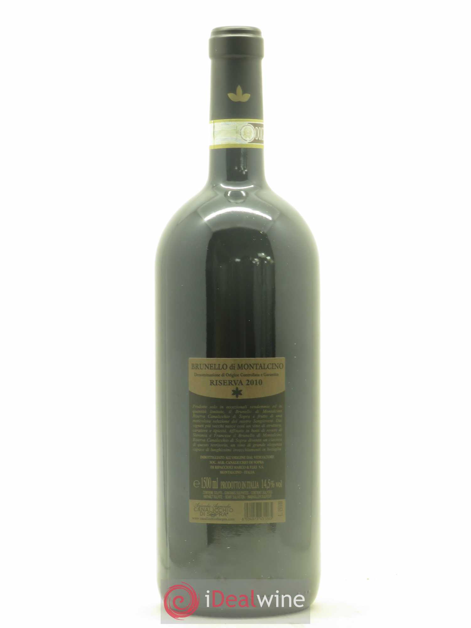Brunello di Montalcino Riserva Canalicchio di Sopra 2010 - Lot of 1 magnum - 1