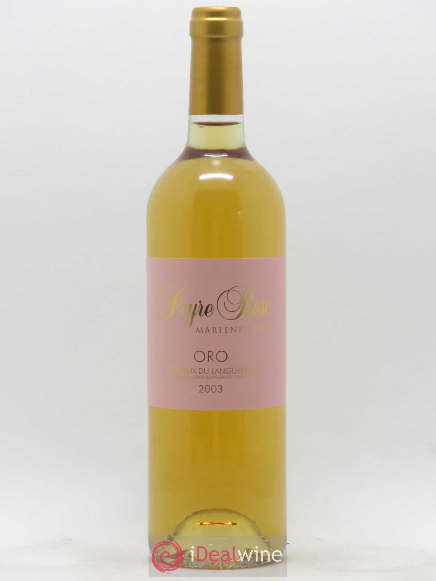 Coteaux du Languedoc Peyre Rose Oro Marlène Soria 2003 - Lot de 1 bouteille - 0