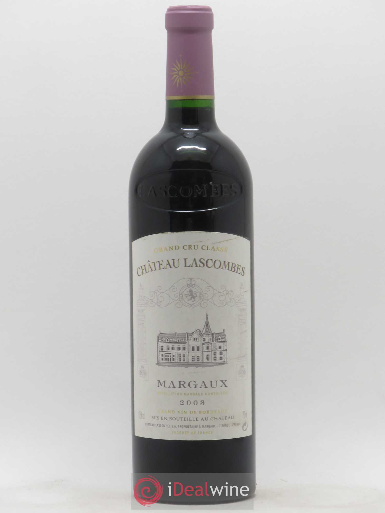 Château Lascombes 2ème Grand Cru Classé 2003 - Lot de 1 bouteille - 0