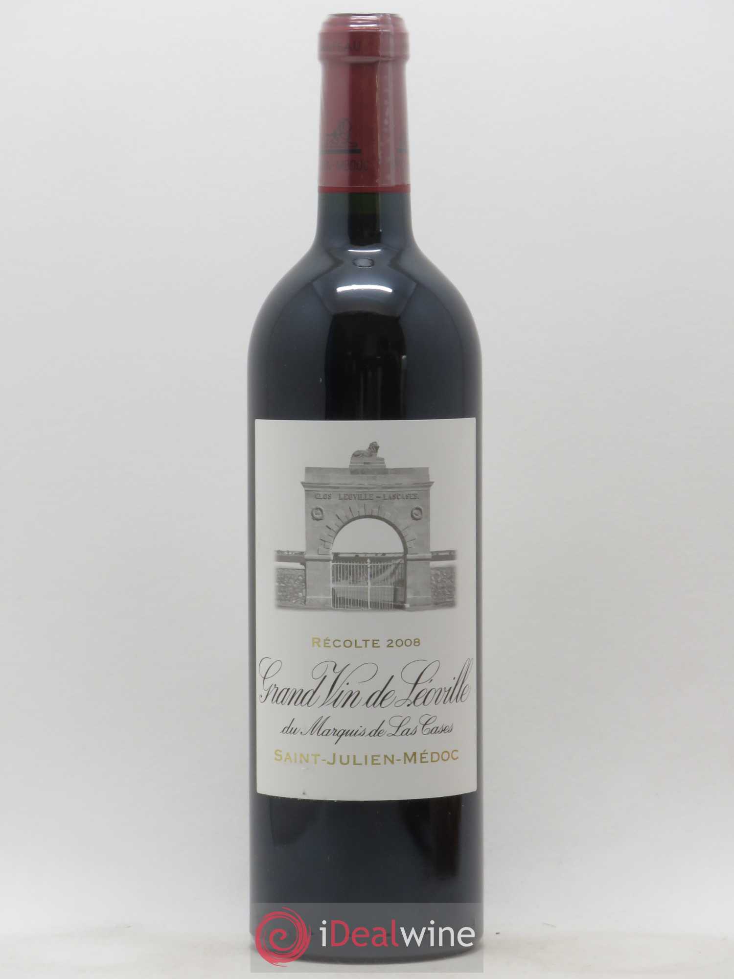Château Léoville Las Cases 2ème Grand Cru Classé 2008 - Lot de 1 bouteille - 0