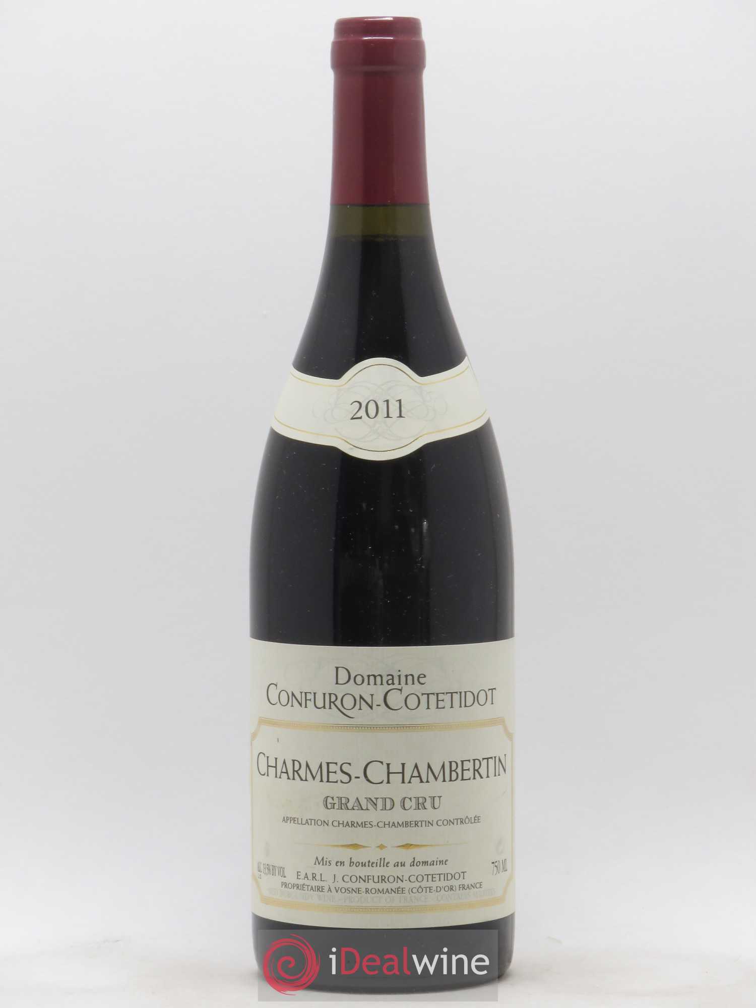 Charmes-Chambertin Grand Cru Confuron-Cotetidot 2011 - Lot de 1 bouteille - 0
