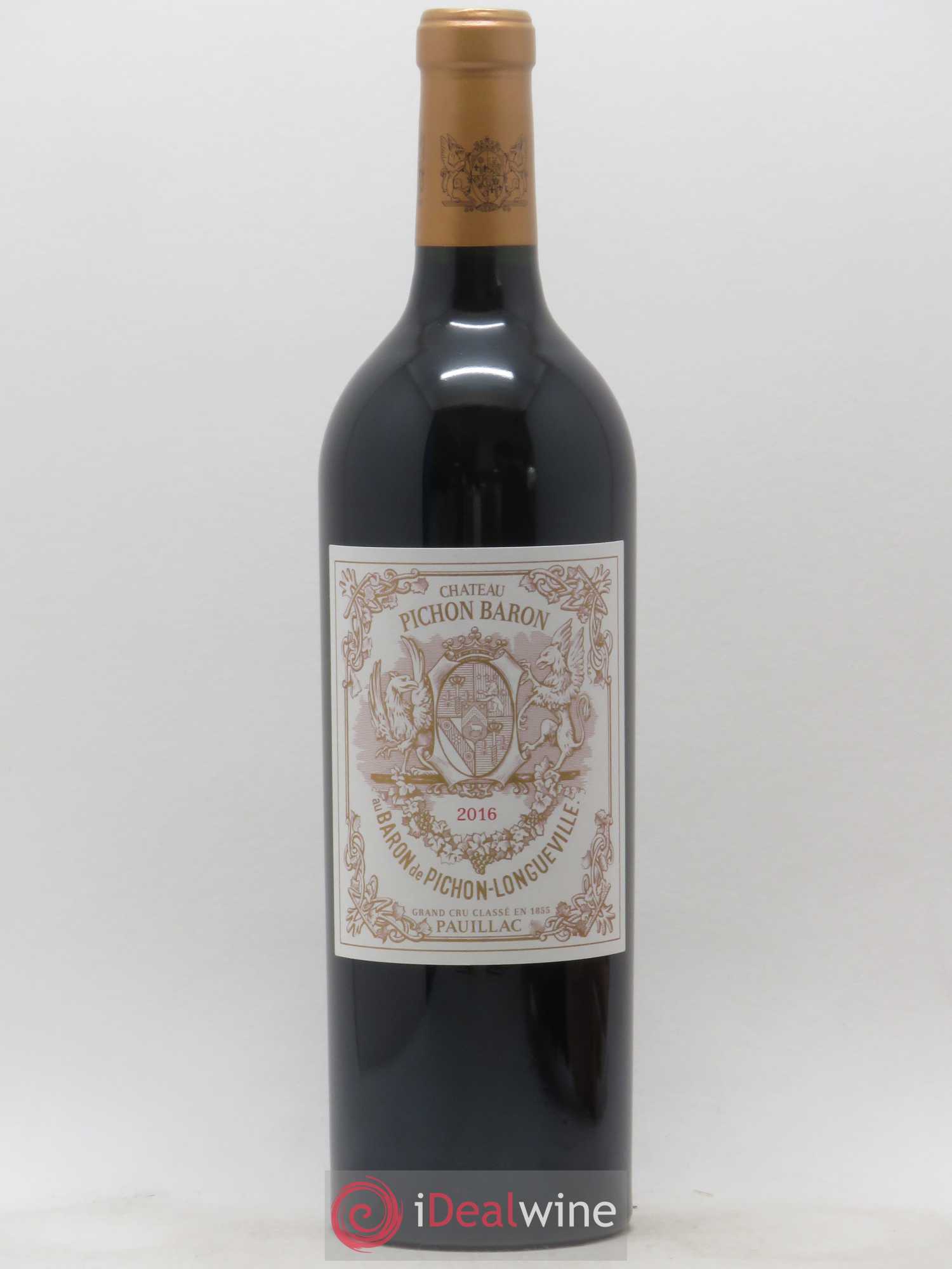 Pichon Longueville Baron 2ème Grand Cru Classé 2016 - Lot de 1 bouteille - 0