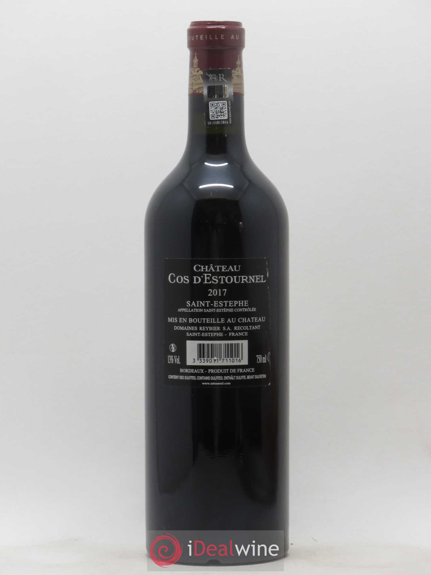 Cos d'Estournel 2ème Grand Cru Classé 2017 - Lot de 1 bouteille - 1