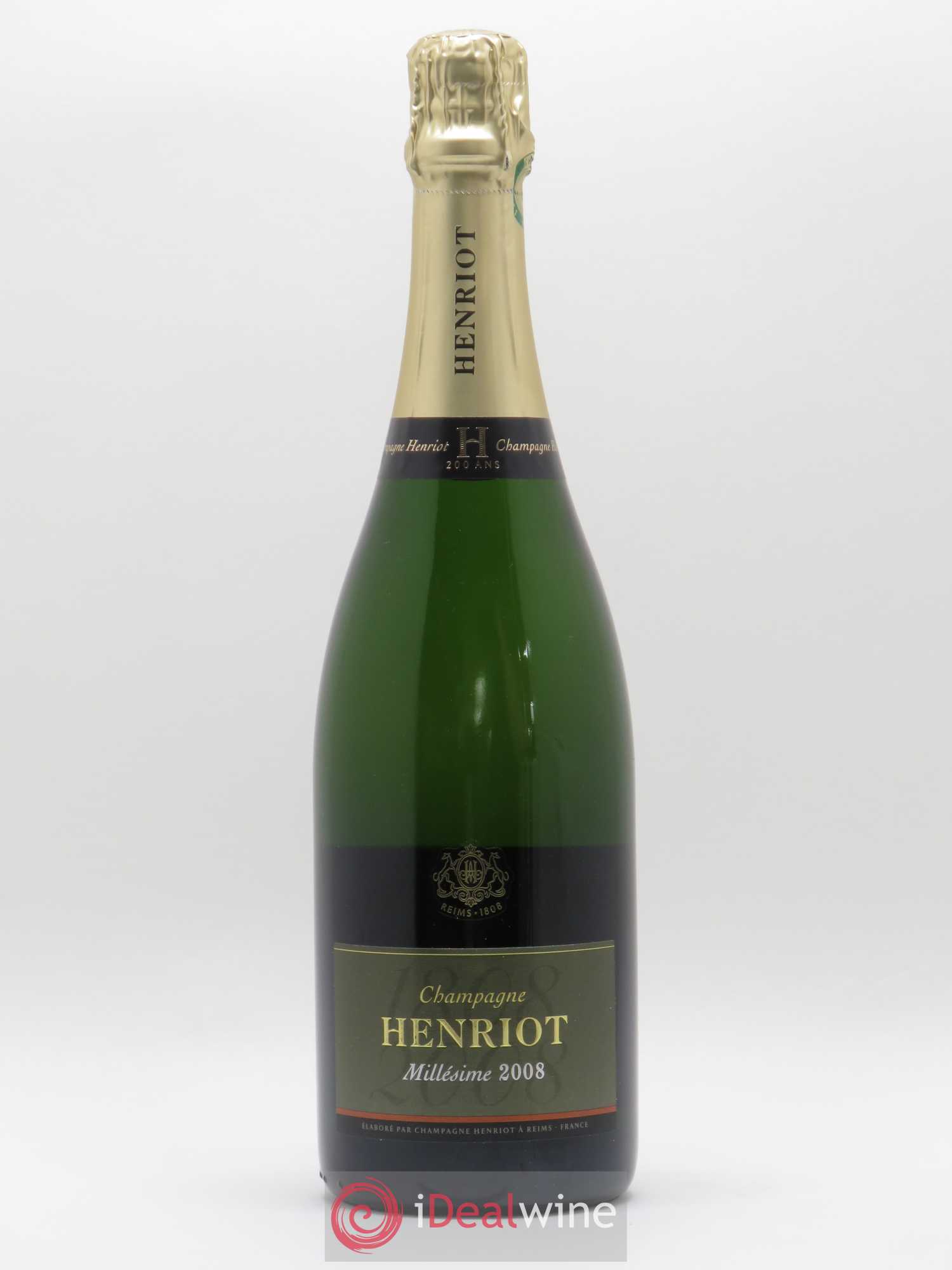 Brut Millésimé Henriot 2008 - Lot de 1 bouteille - 0
