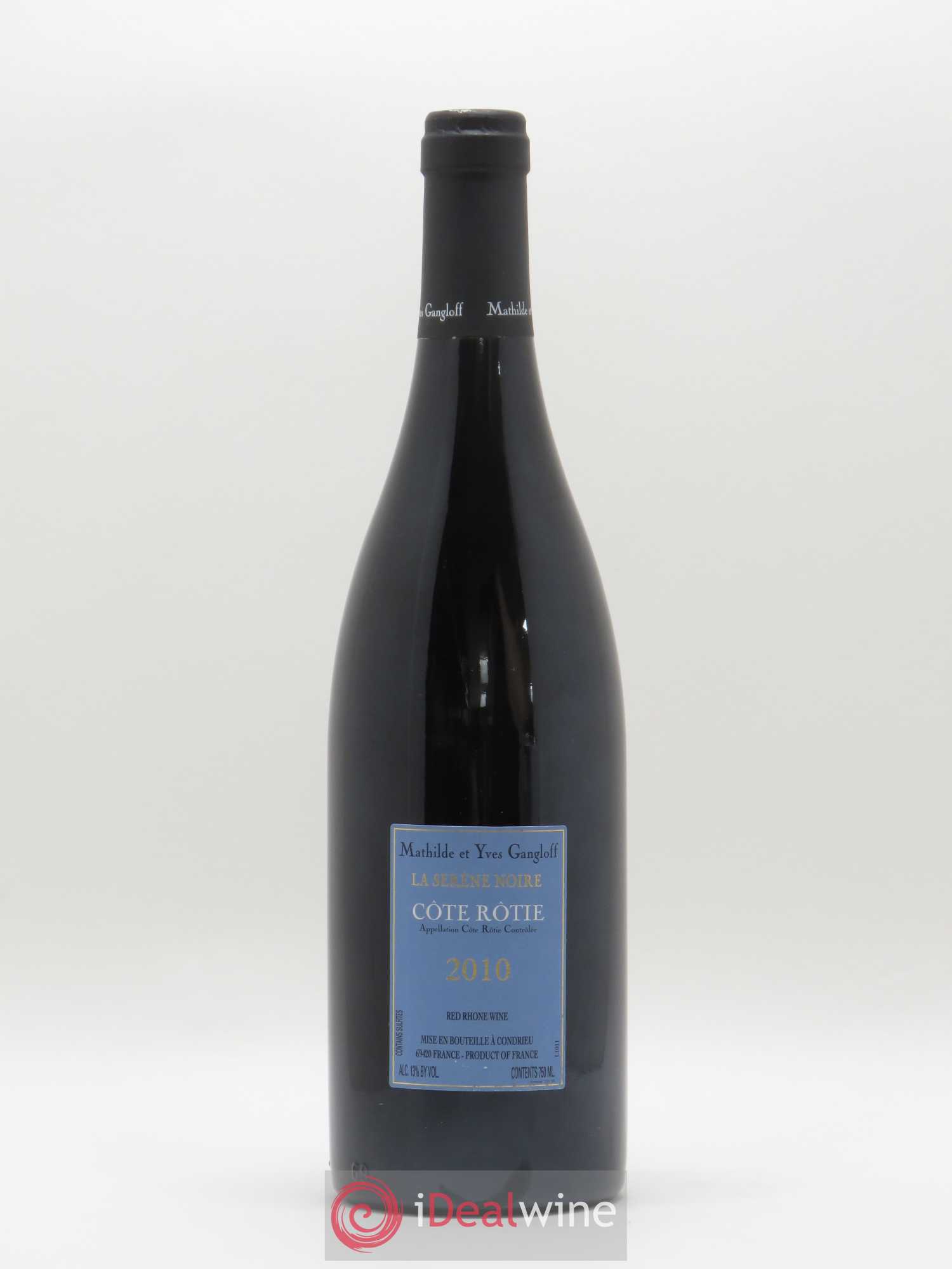 Côte-Rôtie La Sereine Noire Gangloff (Domaine) 2010 - Lot de 1 bouteille - 1