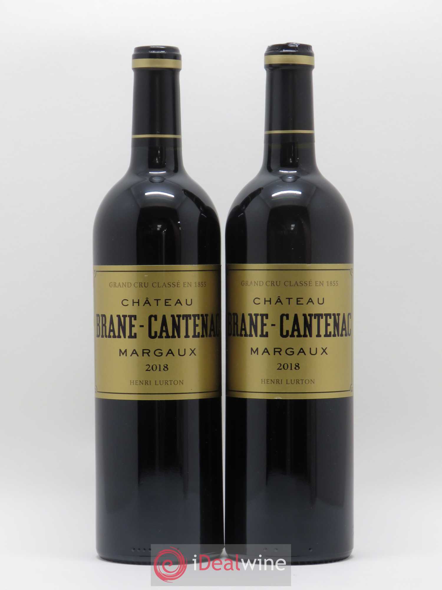 Château Brane Cantenac 2ème Grand Cru Classé 2018 - Lot de 2 bouteilles - 0
