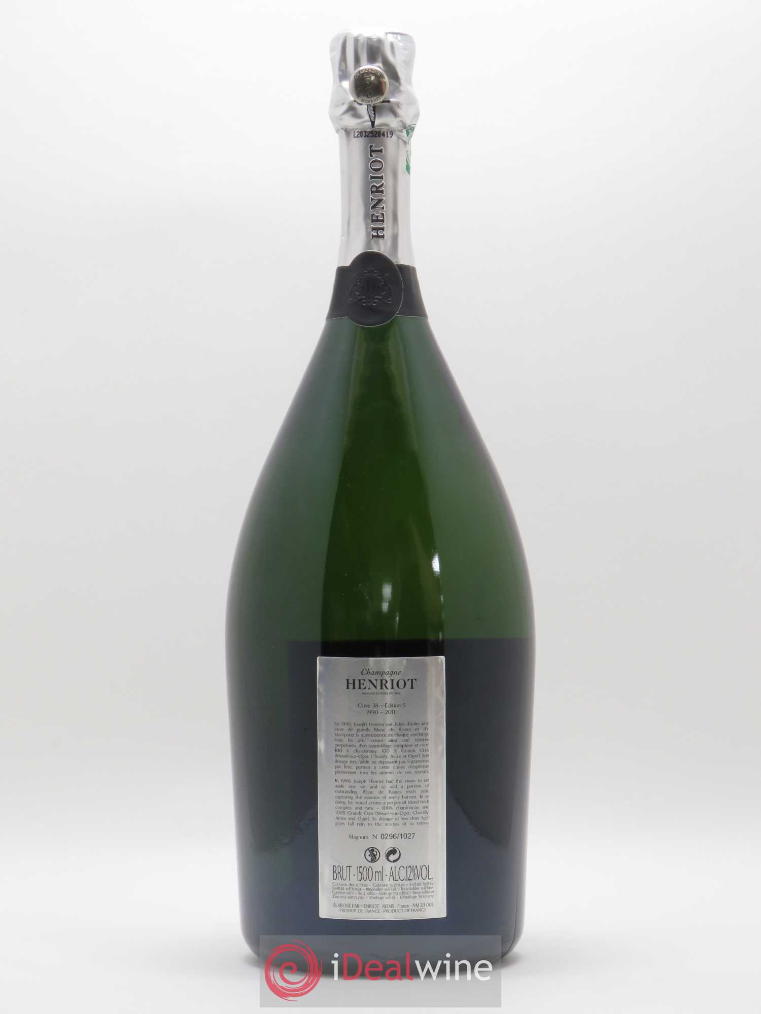 La Réserve Perpétuelle Cuve 38 Henriot Edition 5 - Lot de 1 magnum - 3