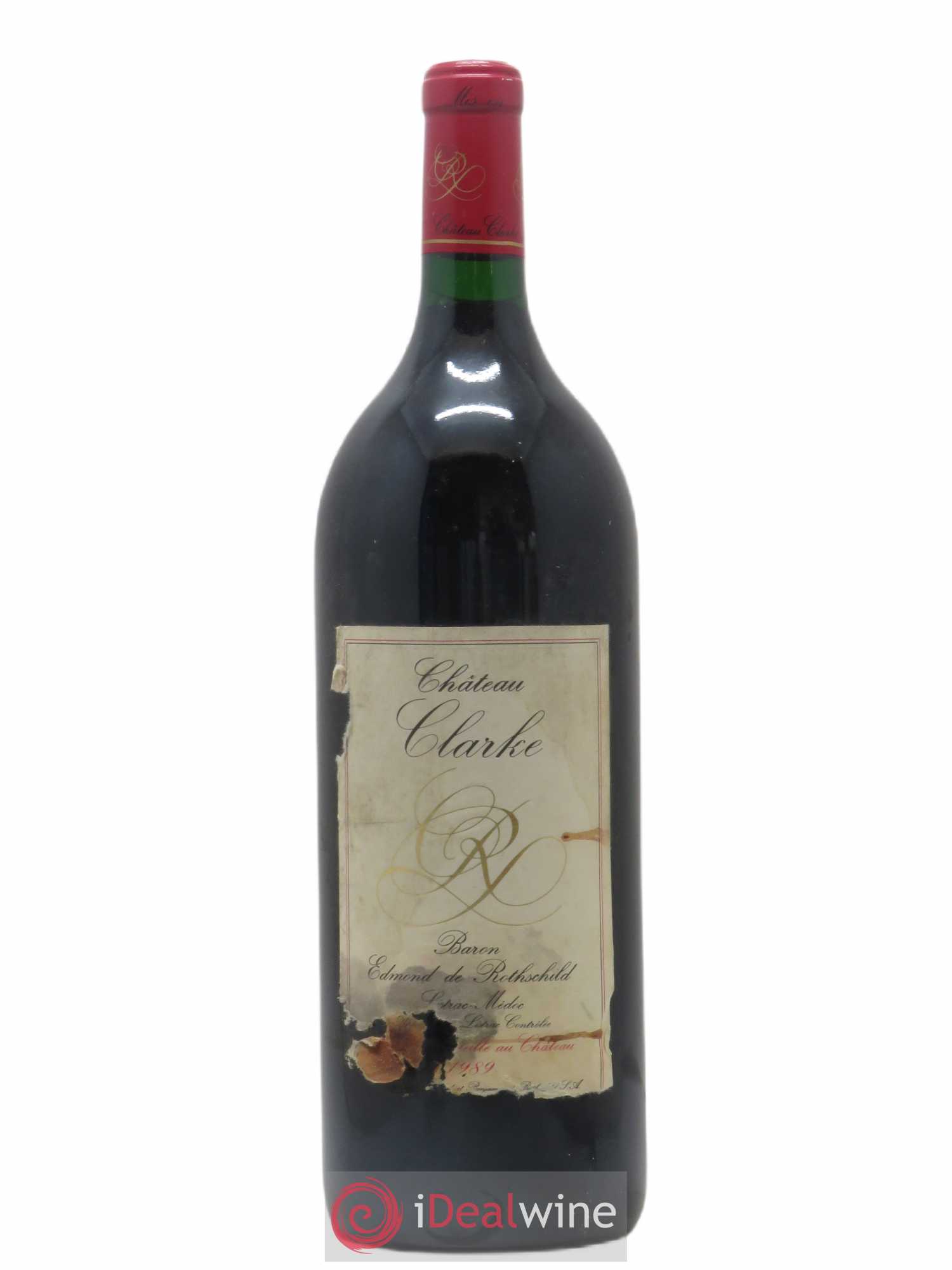 Château Clarke 1989 - Lot de 1 magnum - 0