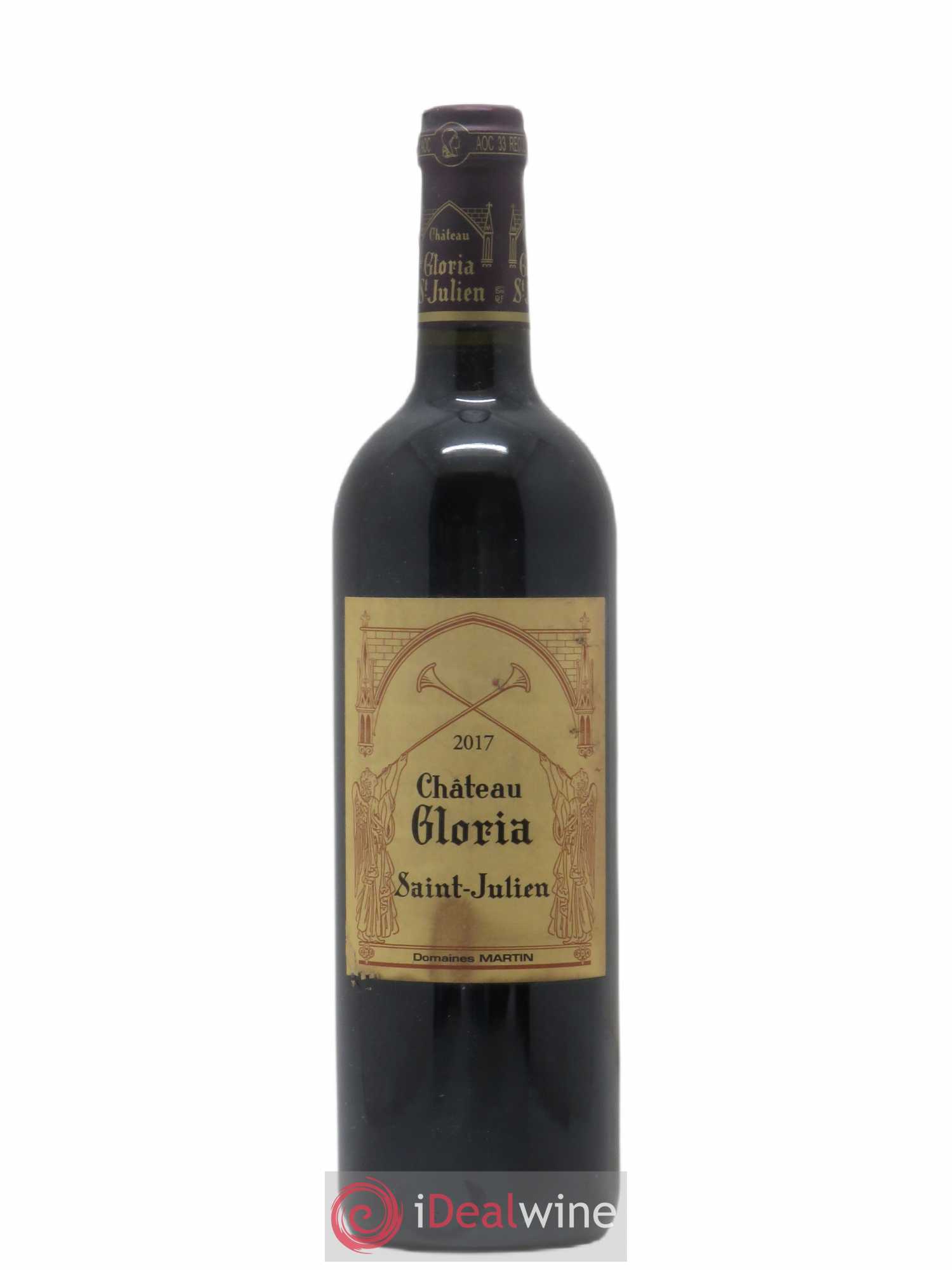 Château Gloria 2017 - Lot de 1 bouteille - 0