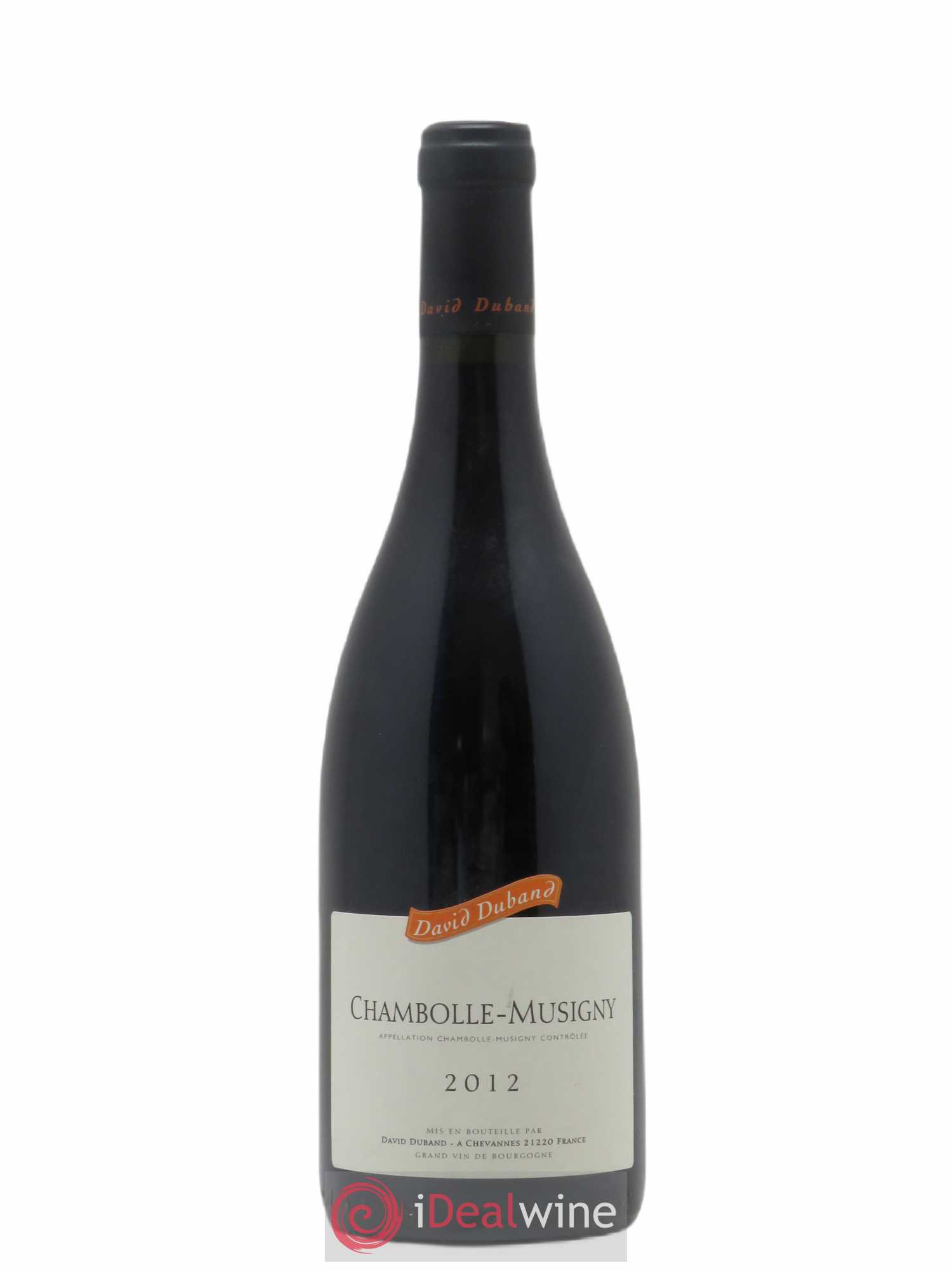 Chambolle-Musigny David Duband (Domaine) 2012 - Lot de 1 bouteille - 0