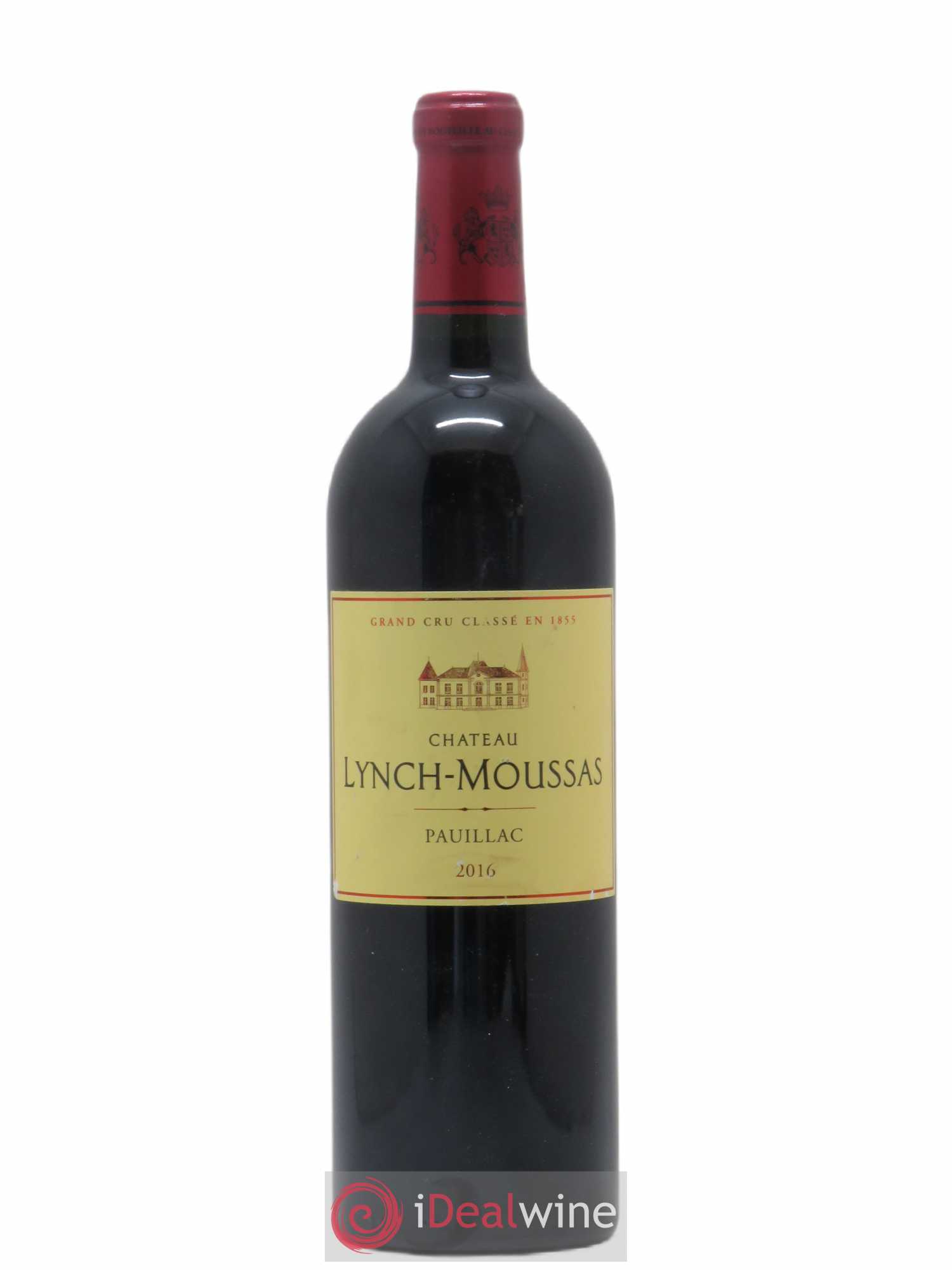 Château Lynch Moussas 5ème Grand Cru Classé 2016 - Lot de 1 bouteille - 0