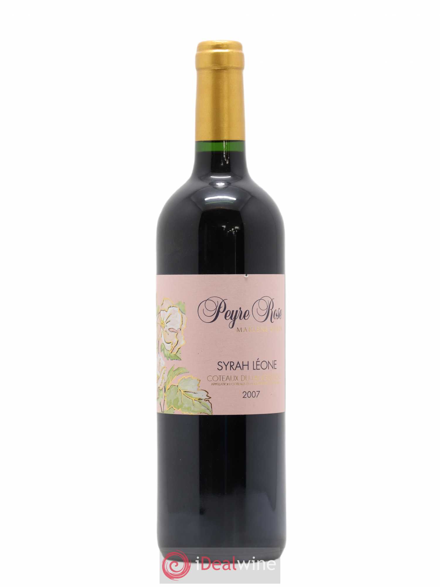 Coteaux du Languedoc Domaine Peyre Rose Belle Léone (anciennement Syrah Léone) Marlène Soria 2007 - Lot de 1 bouteille - 0