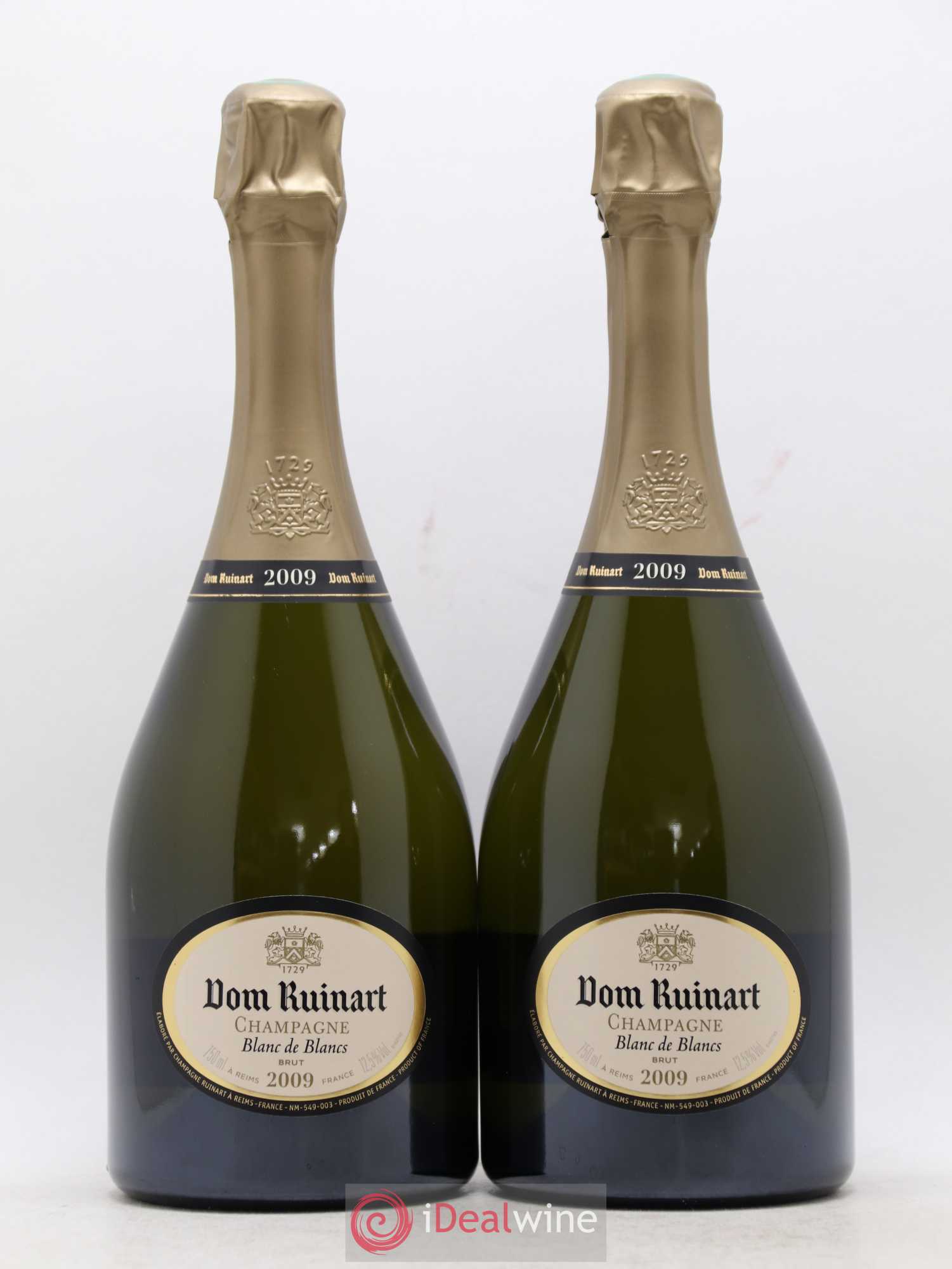 Dom Ruinart Brut Ruinart 2009 - Lot de 2 bouteilles - 1