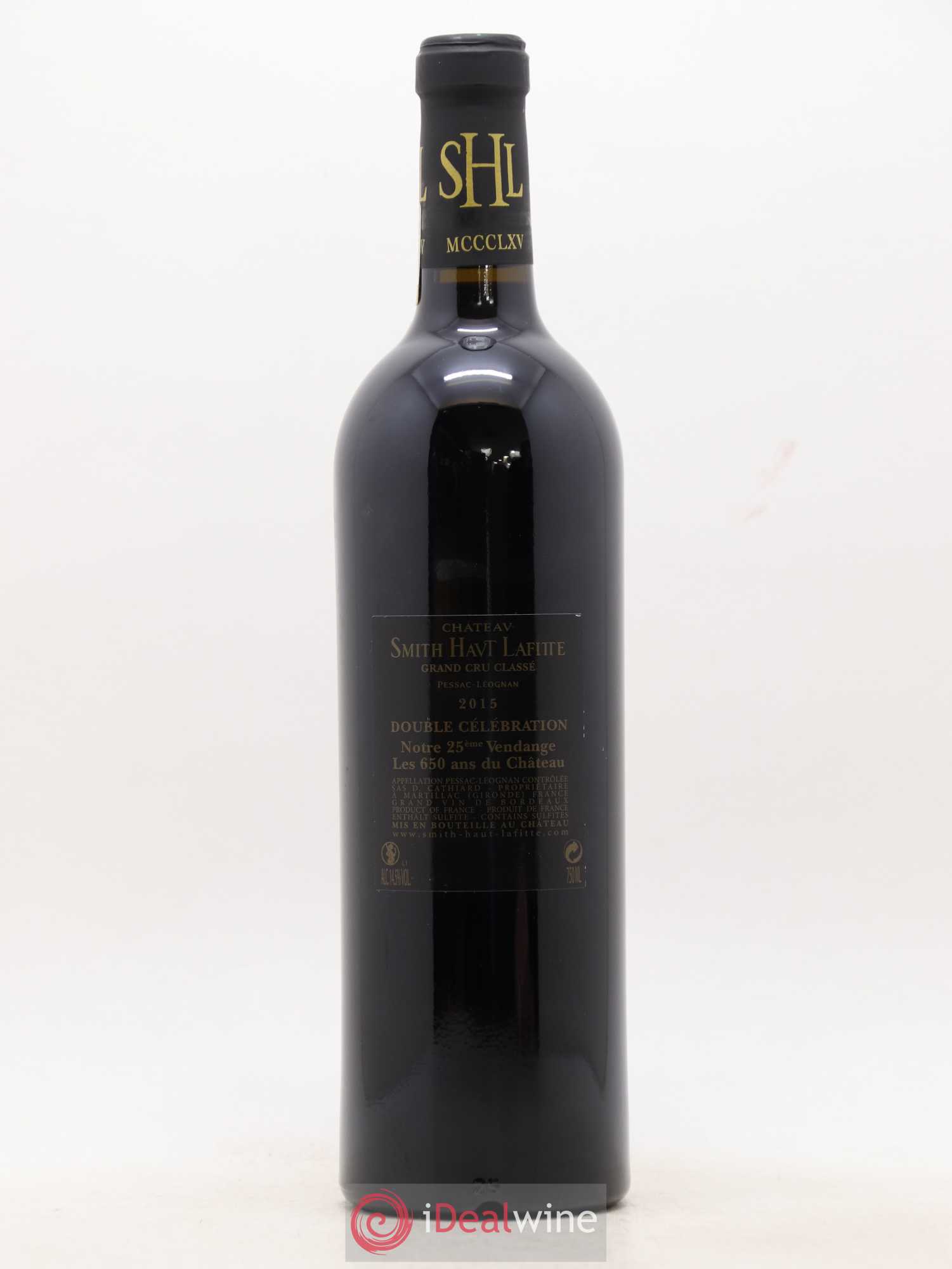 Château Smith Haut Lafitte Cru Classé de Graves 2015 - Lot de 1 bouteille - 1
