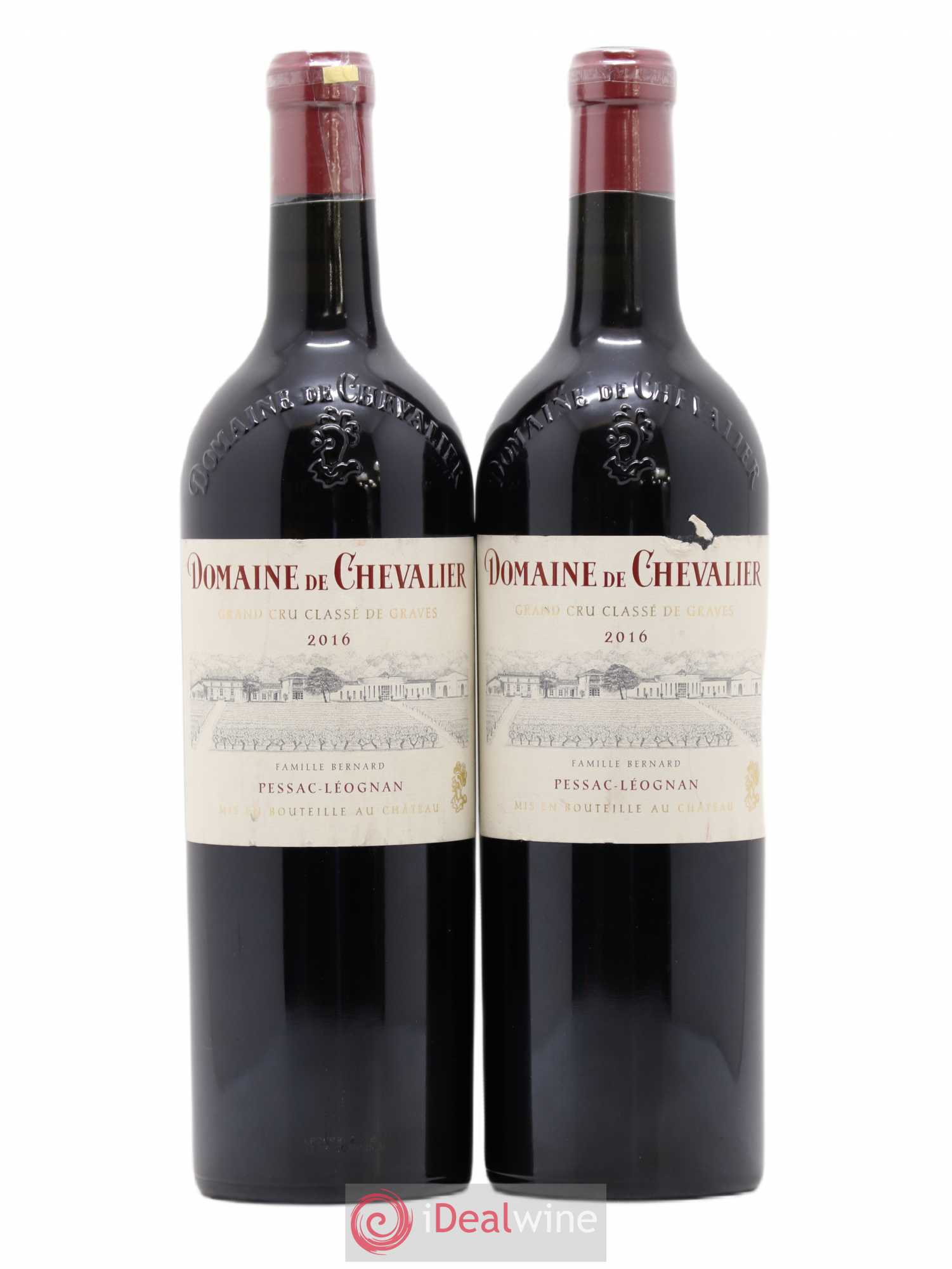 Domaine de Chevalier Cru Classé de Graves 2016 - Lot de 2 bouteilles - 0