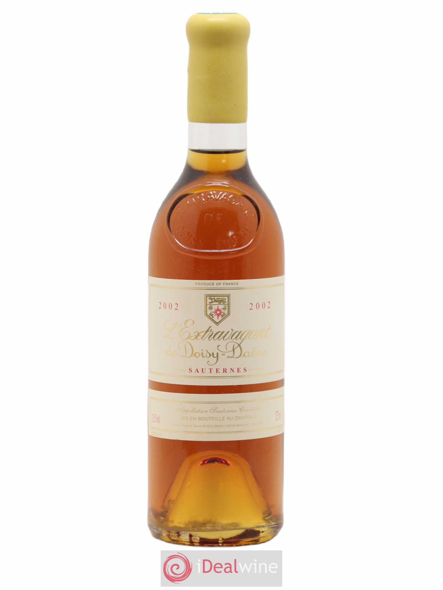 L'Extravagant de Doisy Daëne 2002 - Posten von 1 Demi-Flasche - 0
