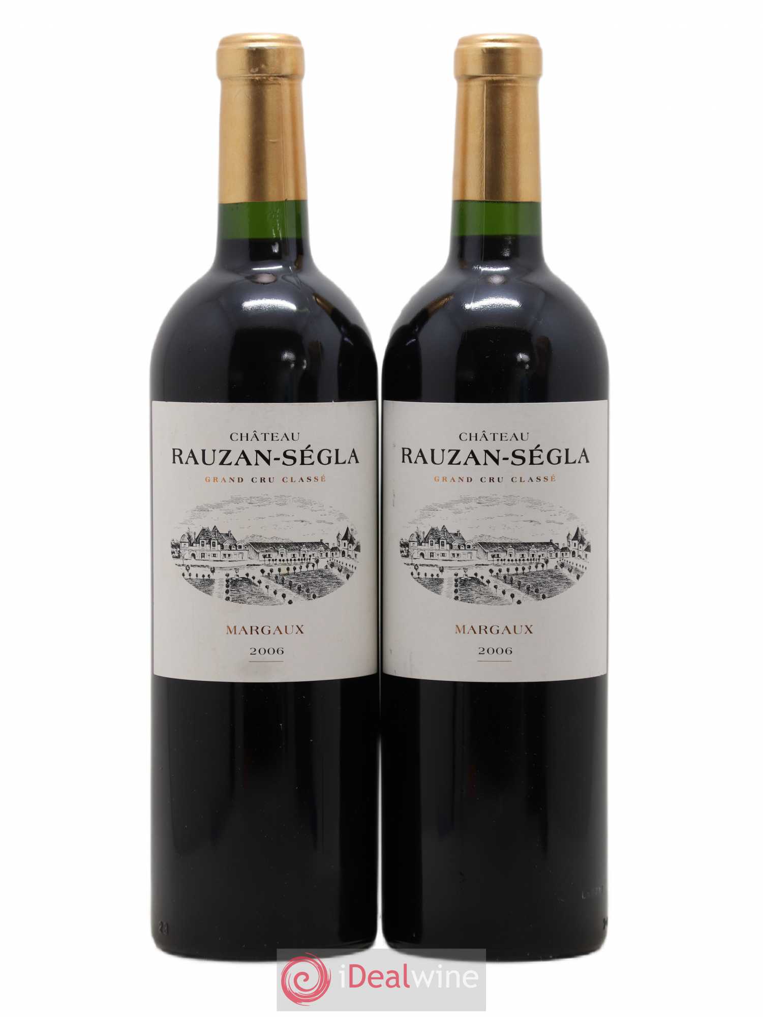 Château Rauzan Ségla Grand Cru Classé 2006 - Lot de 2 bouteilles - 0