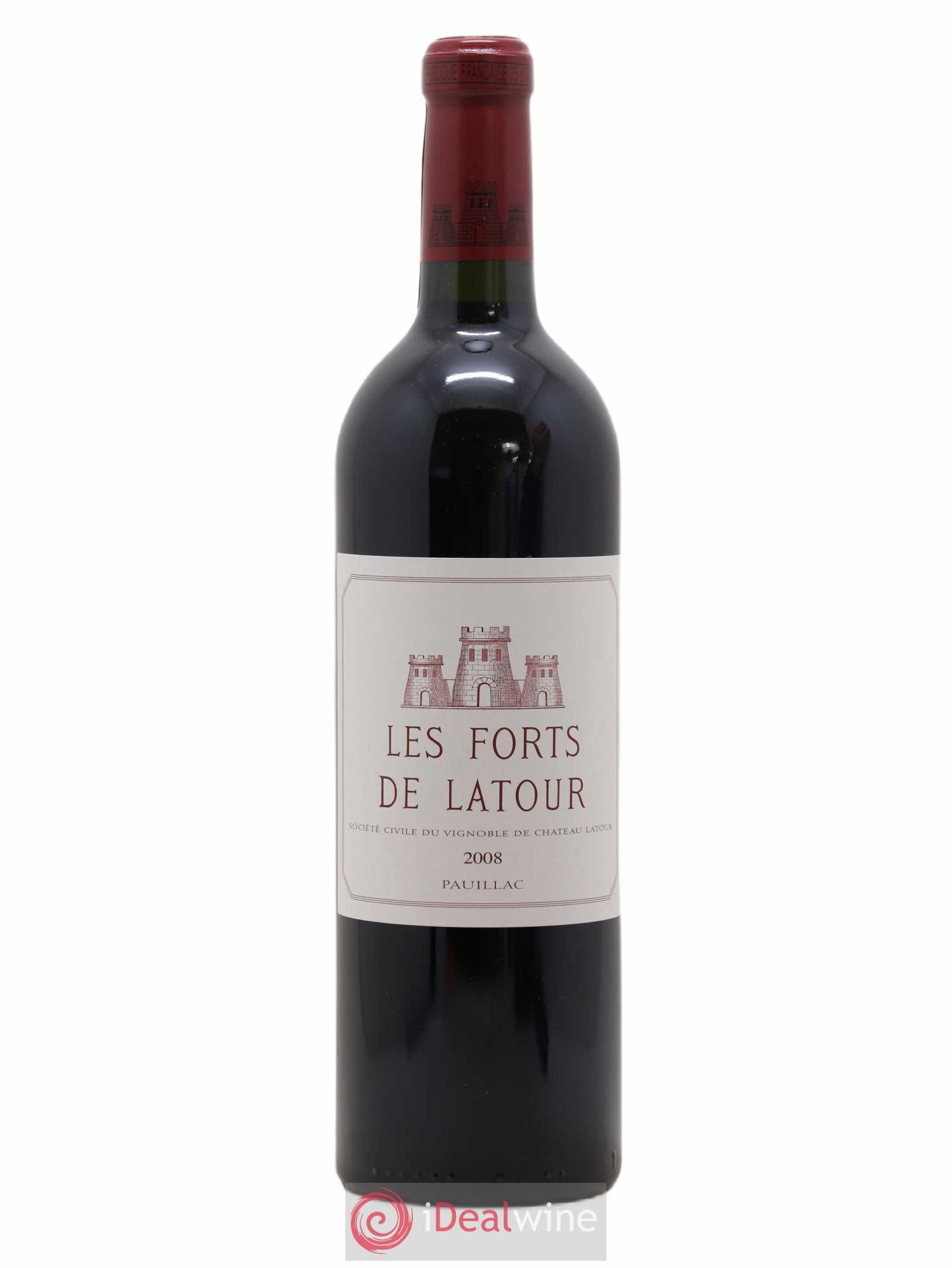 Les Forts de Latour Second Vin 2008 - Lot de 1 bouteille - 0