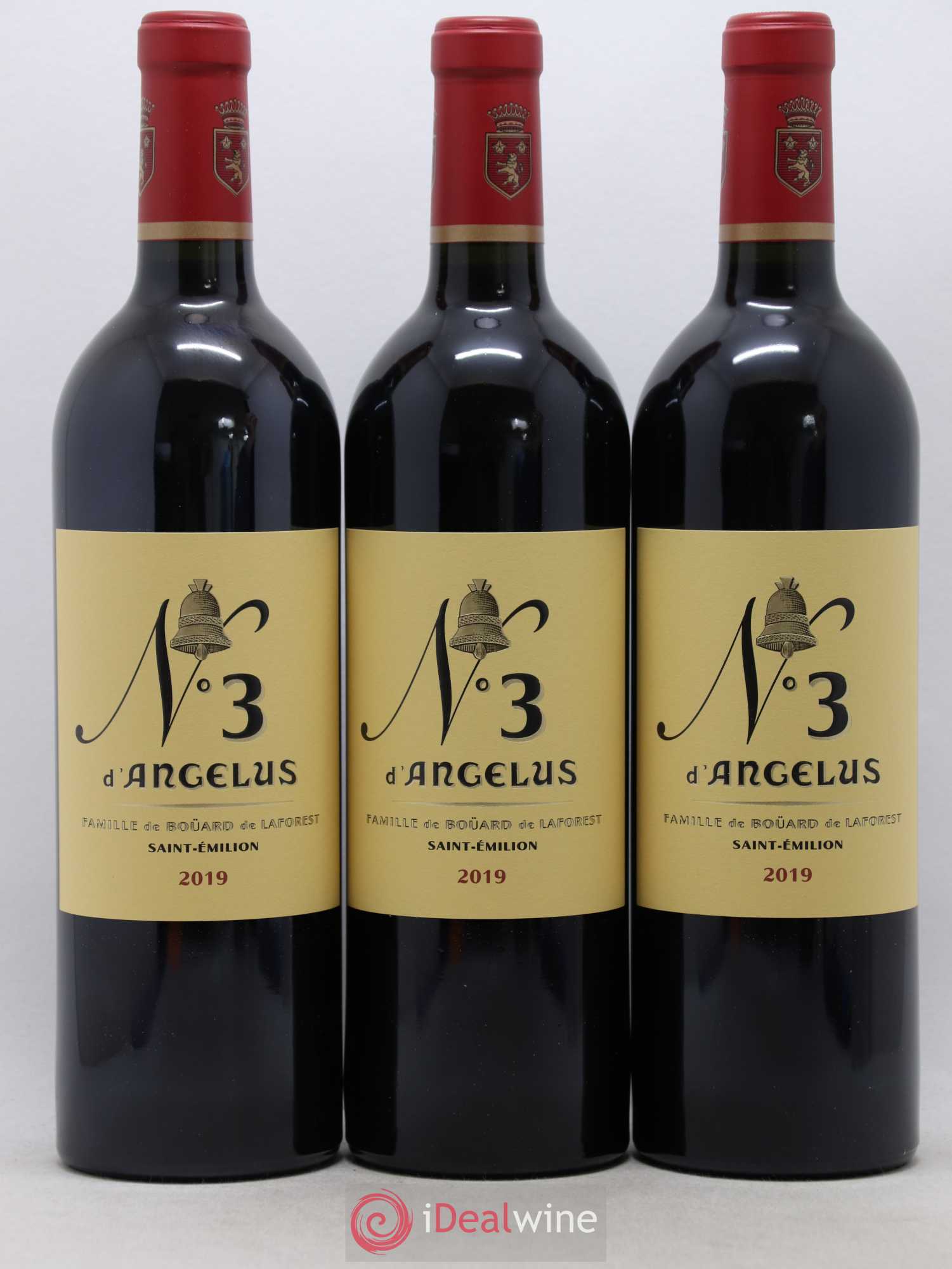 Saint-Émilion N.3 d'Angélus 2019 - Lot de 6 bouteilles - 2