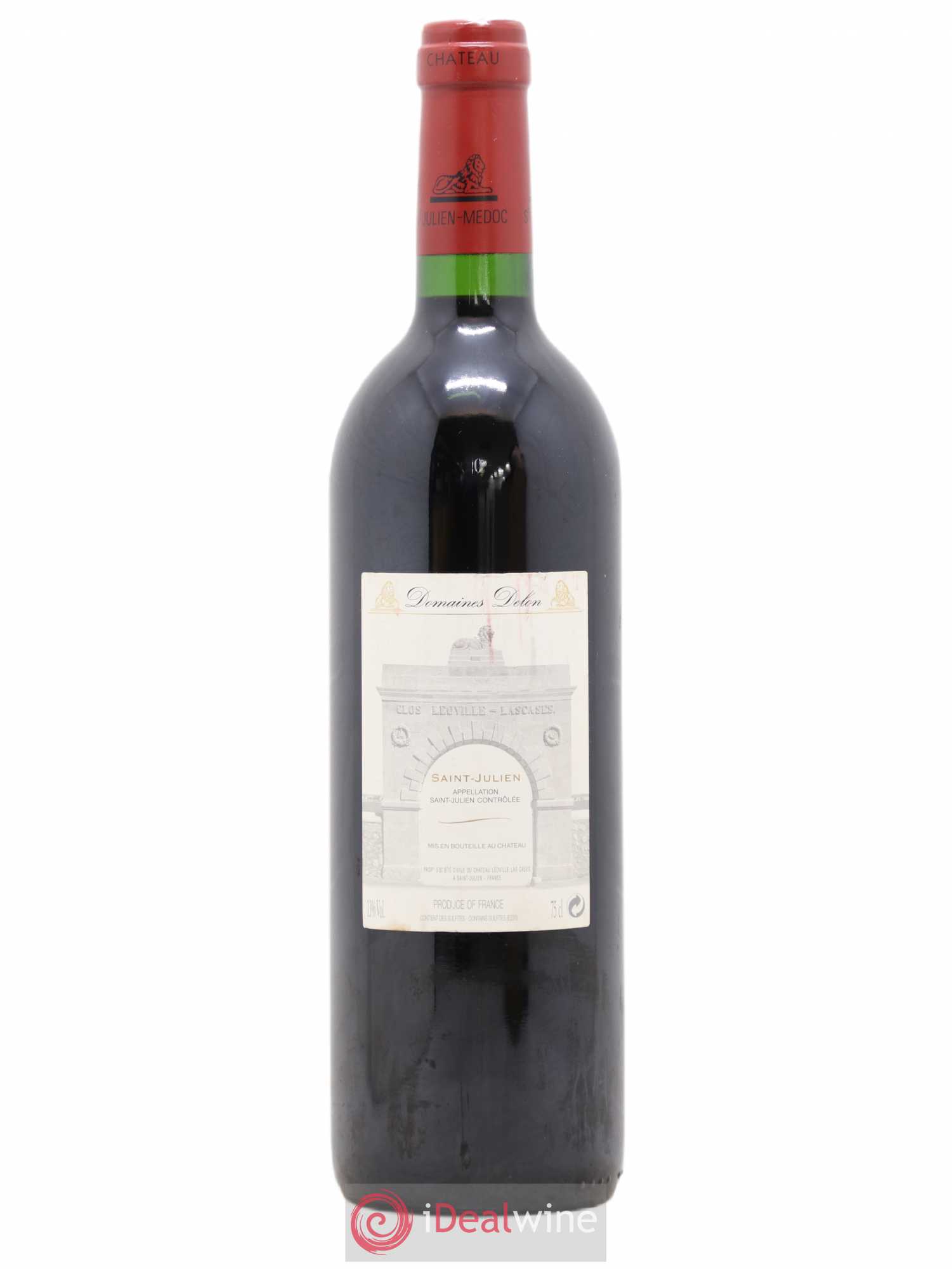 Château Léoville Las Cases 2ème Grand Cru Classé 2003 - Lot de 1 bouteille - 1