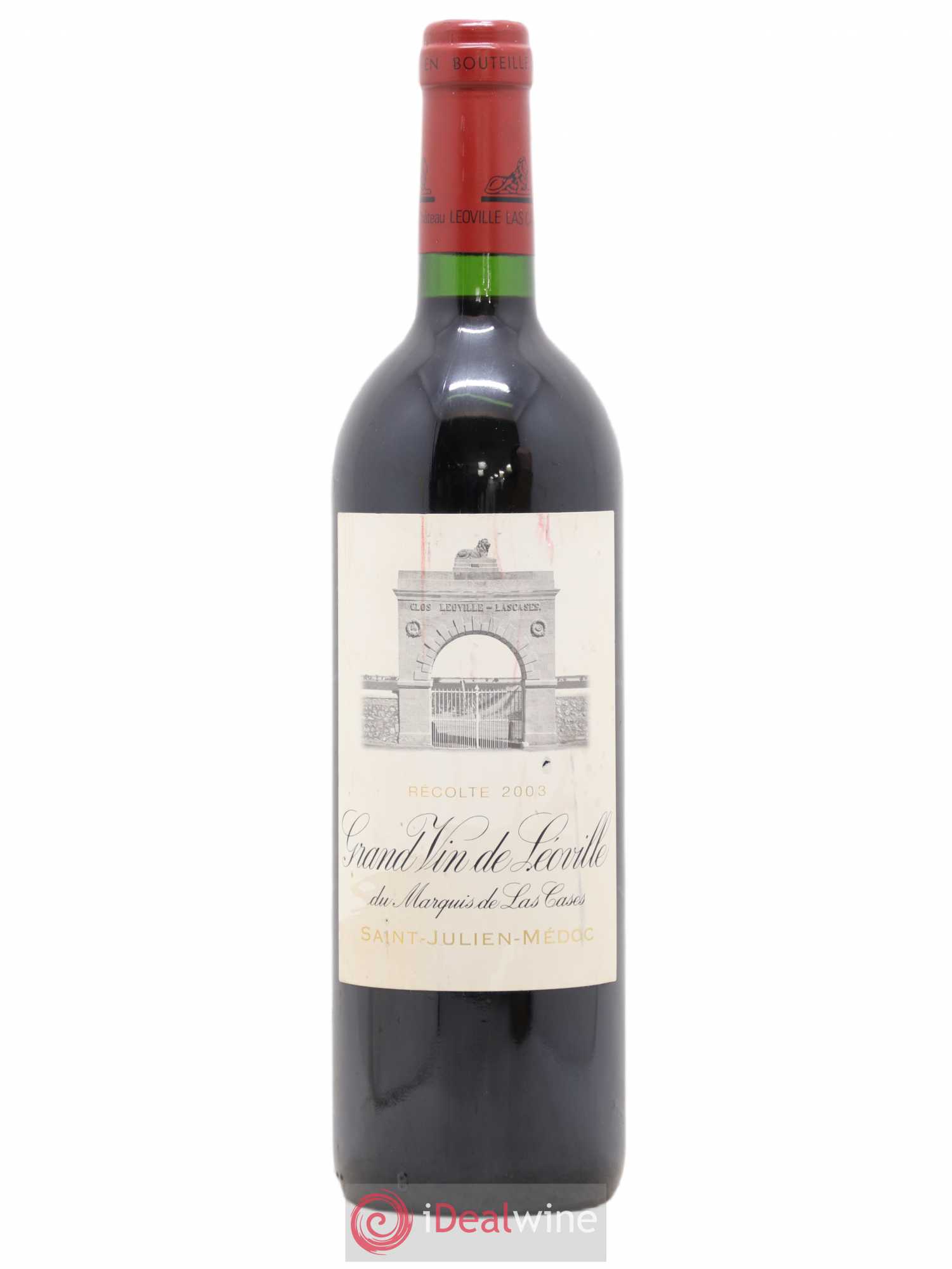 Château Léoville Las Cases 2ème Grand Cru Classé 2003 - Lot de 1 bouteille - 0