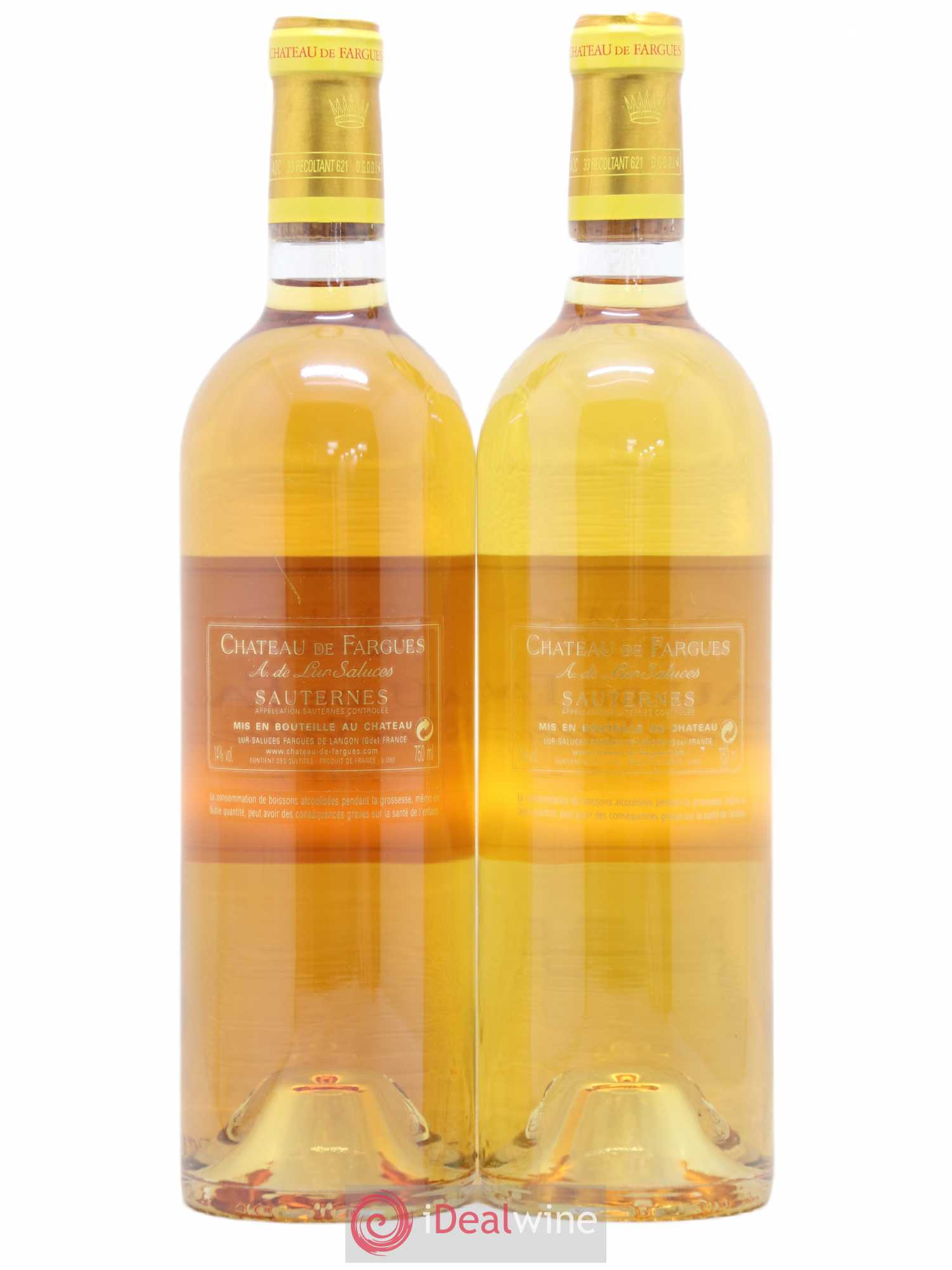 Château de Fargues 2009 - Lotto di 2 bottiglie - 1