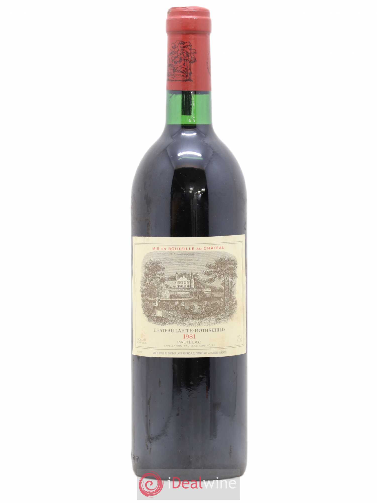 Château Lafite Rothschild 1er Grand Cru Classé 1981 - Lot de 1 bouteille - 0
