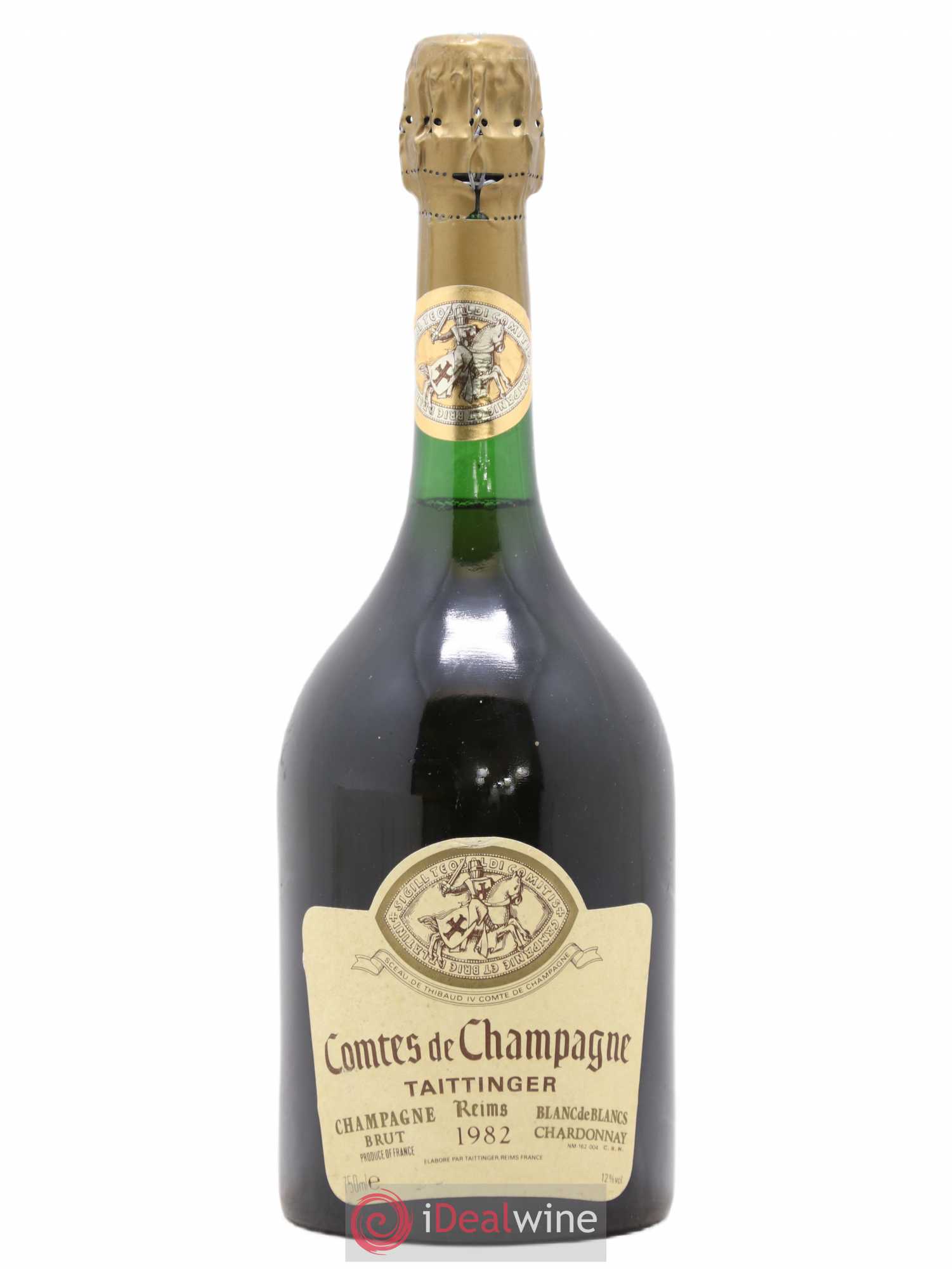 Comtes de Champagne Taittinger Blanc de Blancs 1982 - Lot de 1 bouteille - 0