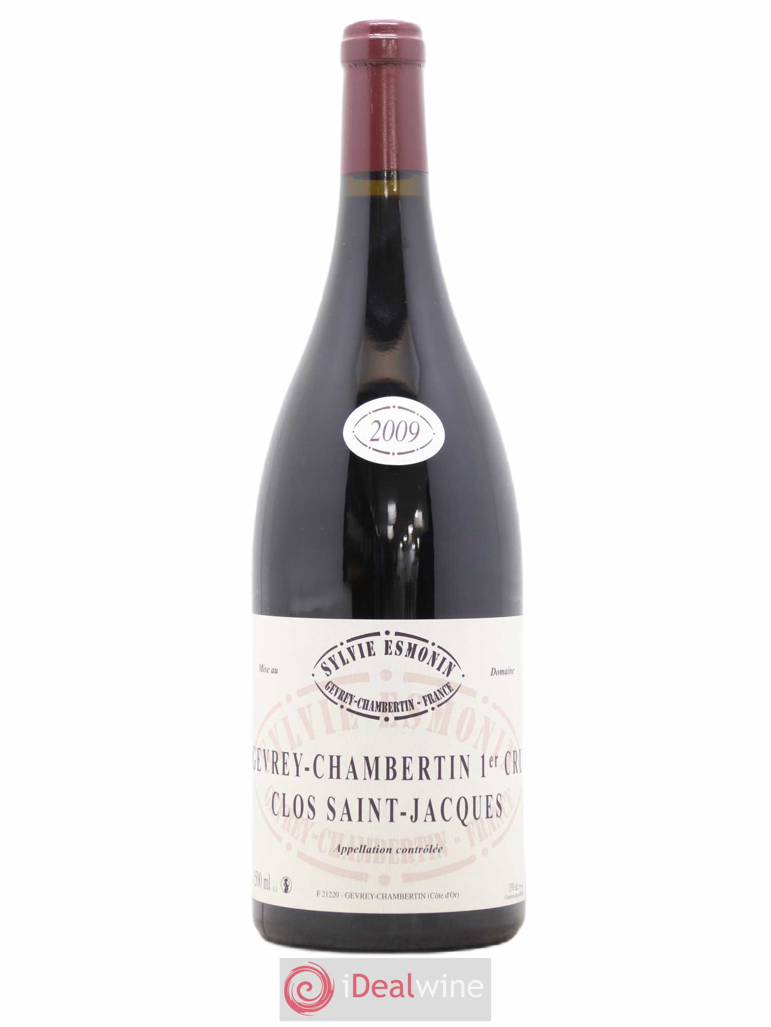Gevrey-Chambertin 1er Cru Clos Saint Jacques Sylvie Esmonin 2009 - Lot de 1 magnum - 0