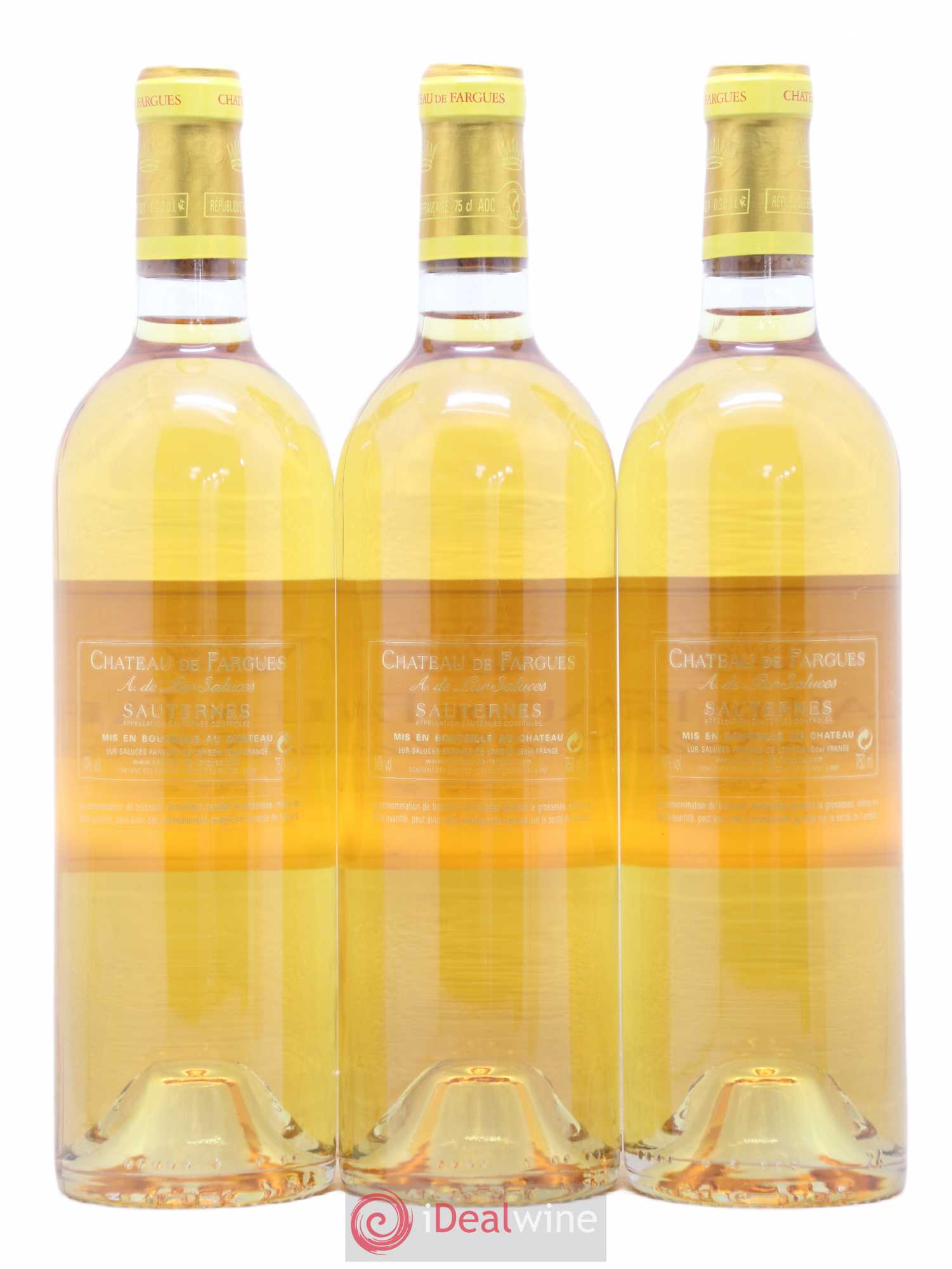 Château de Fargues 2009 - Lotto di 3 bottiglie - 1