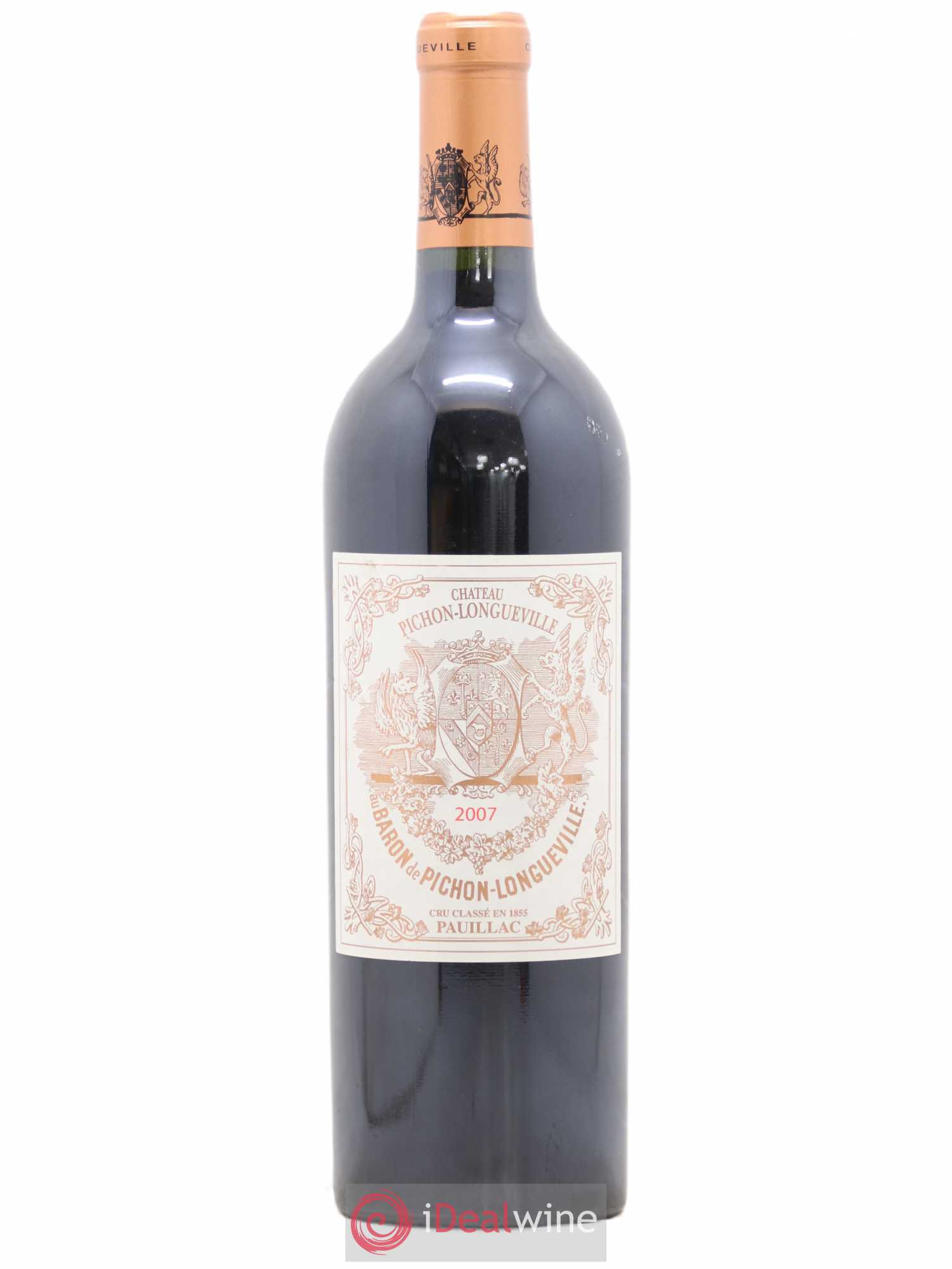 Pichon Longueville Baron 2ème Grand Cru Classé 2007 - Lot de 1 bouteille - 0
