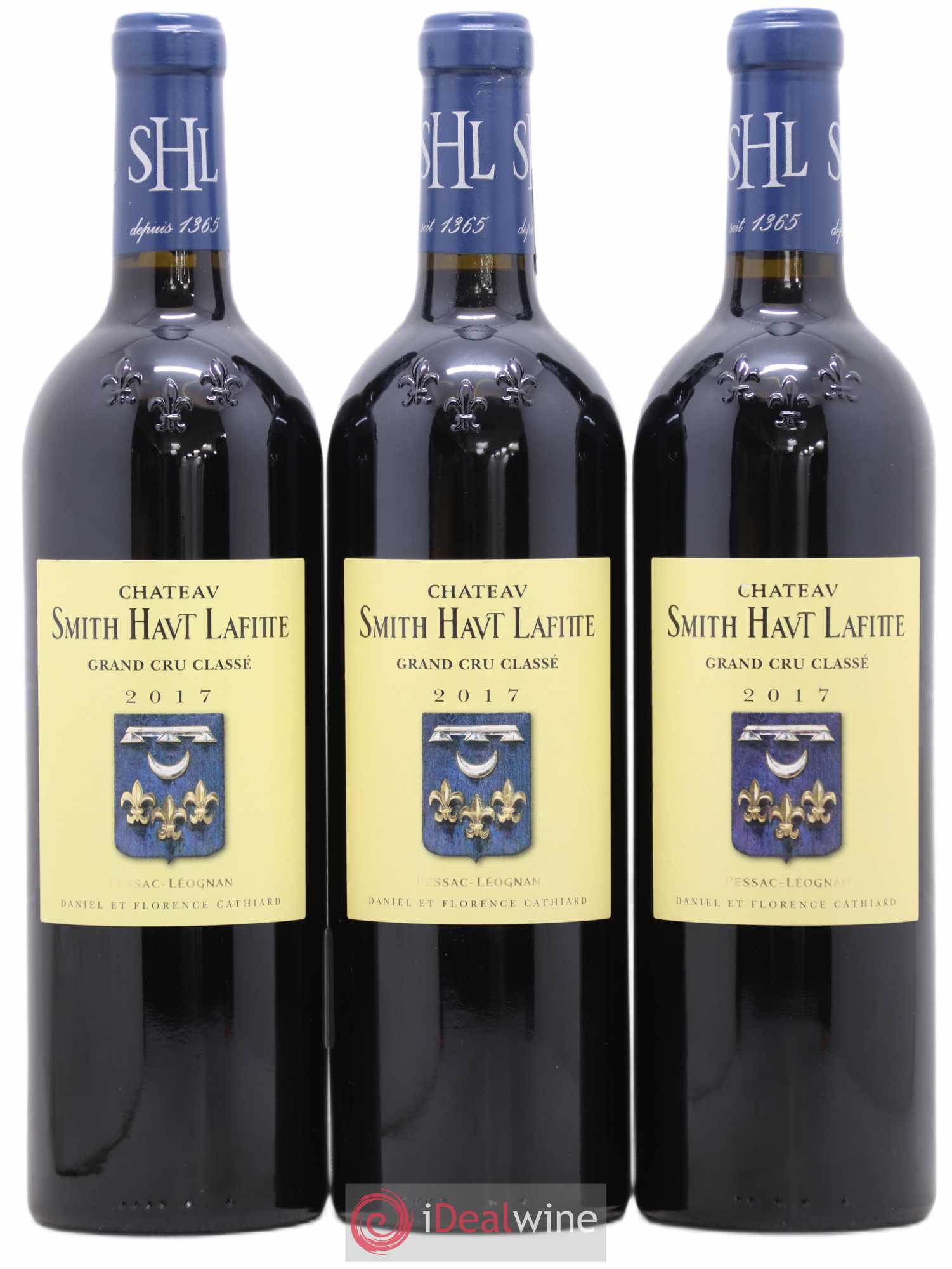 Château Smith Haut Lafitte Cru Classé de Graves 2017 - Lot de 3 bouteilles - 0