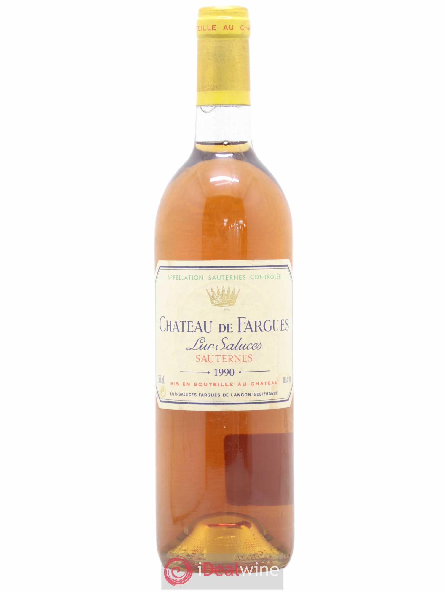 Château de Fargues 1990 - Lotto di 1 bottiglia - 0