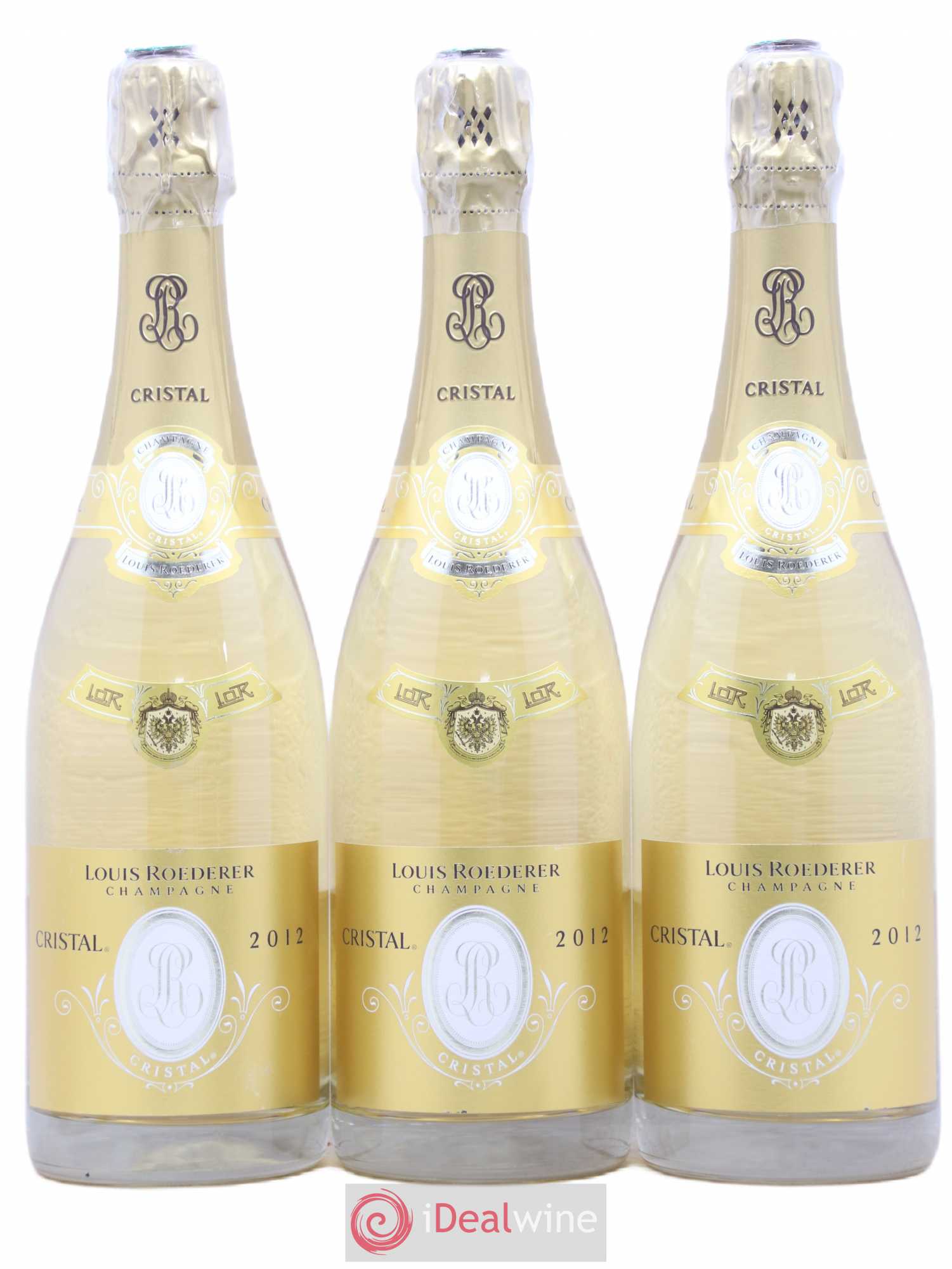 Cristal Louis Roederer 2012 - Lot de 3 bouteilles - 0