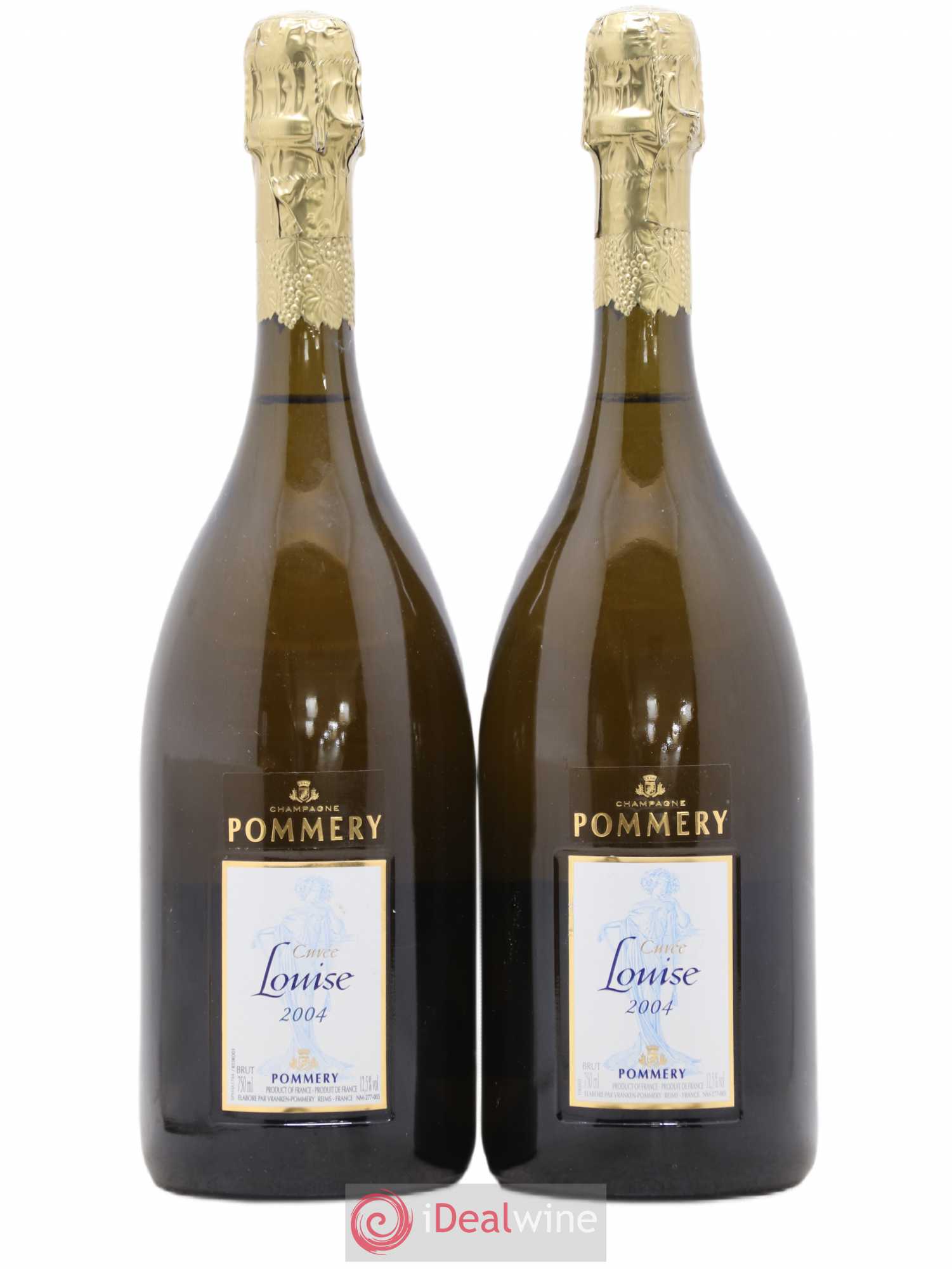 Cuvée Louise Pommery 2004 - Lot de 2 bouteilles - 0